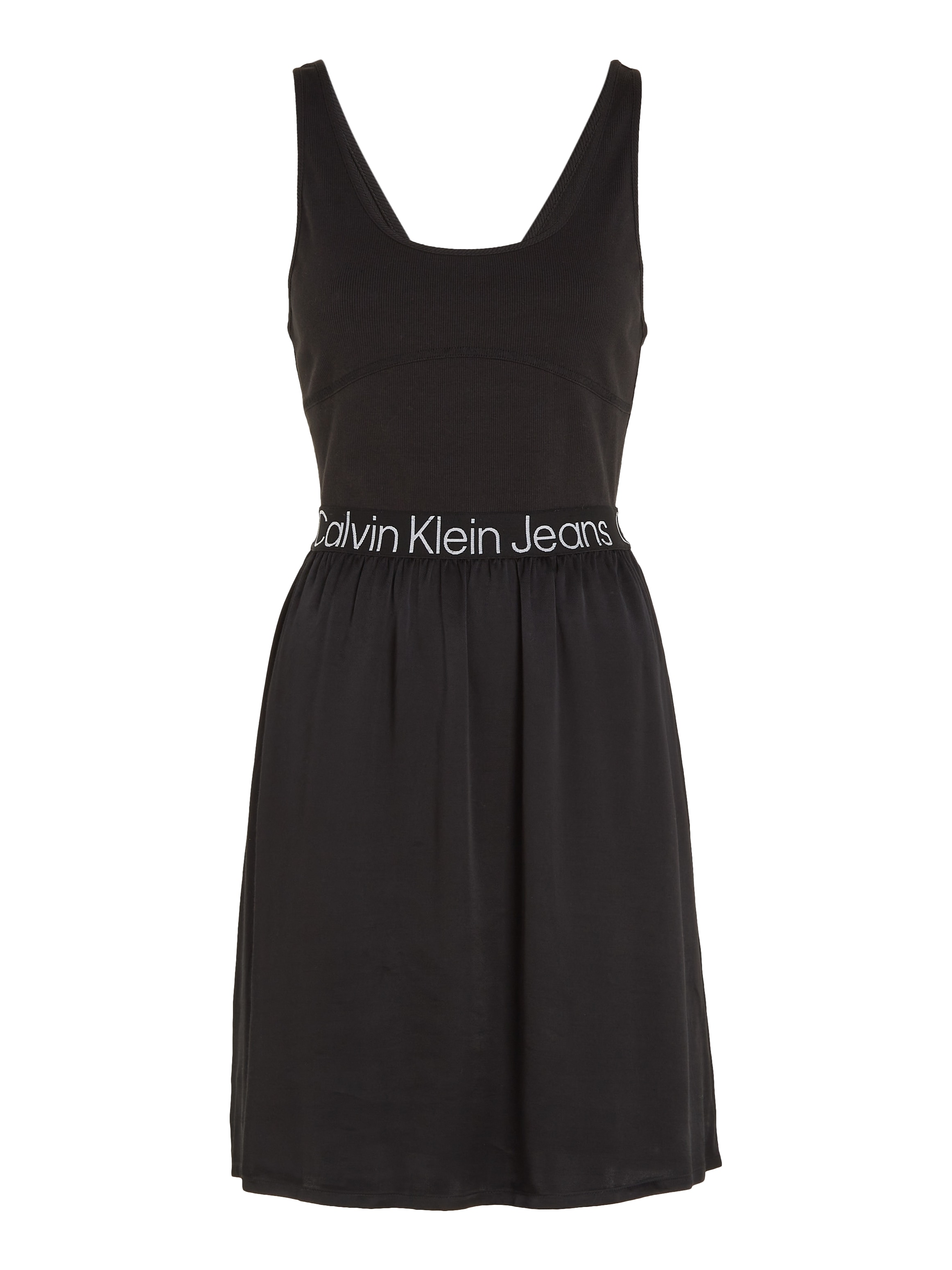 Calvin Klein Jeans | bestellen ELASTIC DRESS« Jerseykleid LOGO online Jelmoli-Versand »RACERBACK