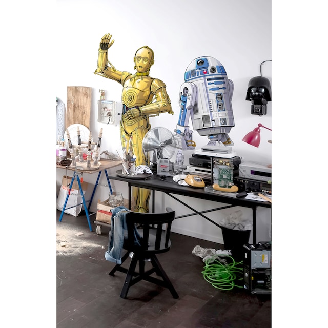 ✵ Komar Vliestapete »Star Wars XXL C-3PO«, 127x200 cm (Breite x Höhe),  selbstklebendes Vlies online entdecken | Jelmoli-Versand