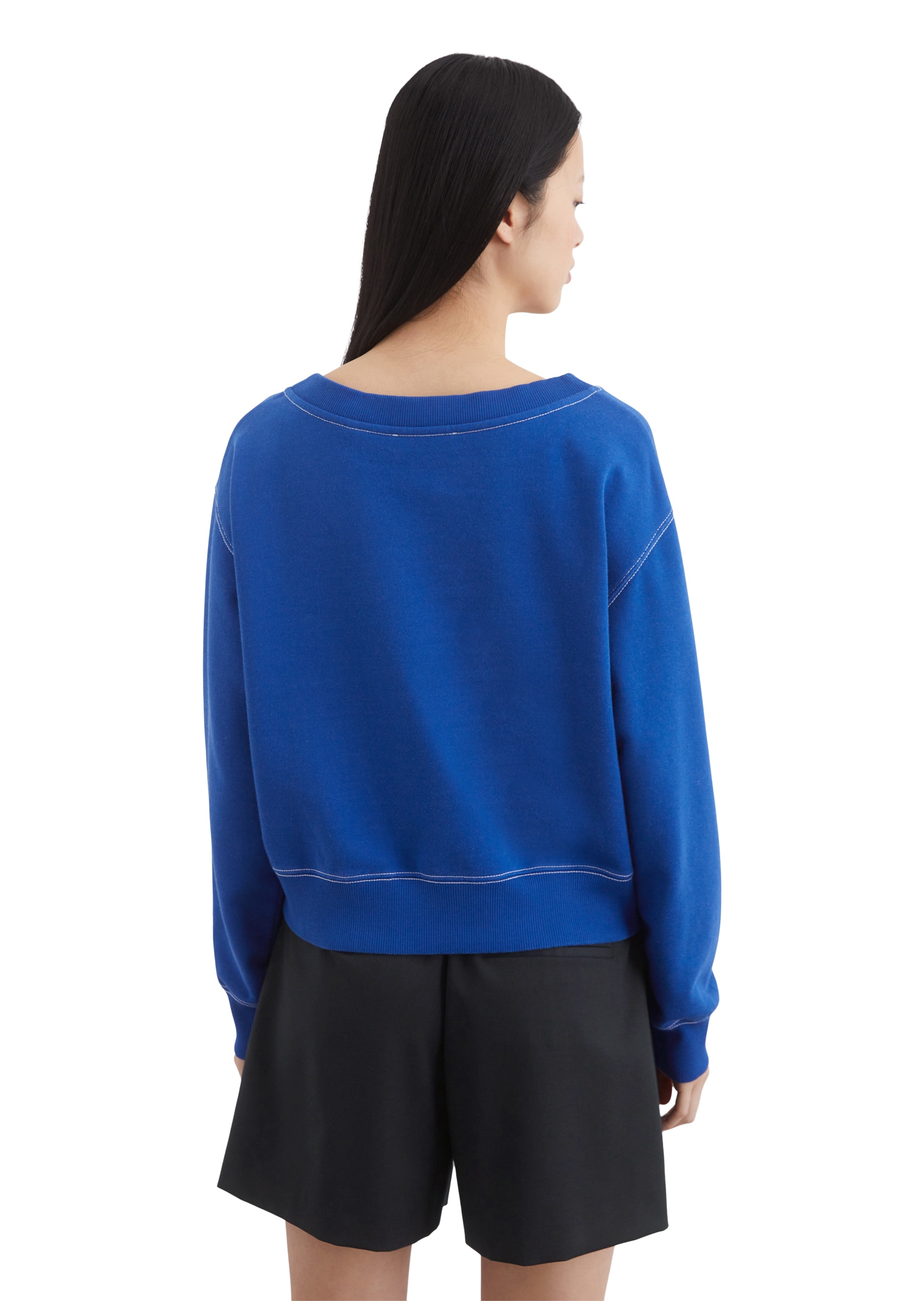 Marc O'Polo Sweatshirt »gecroppte Form«
