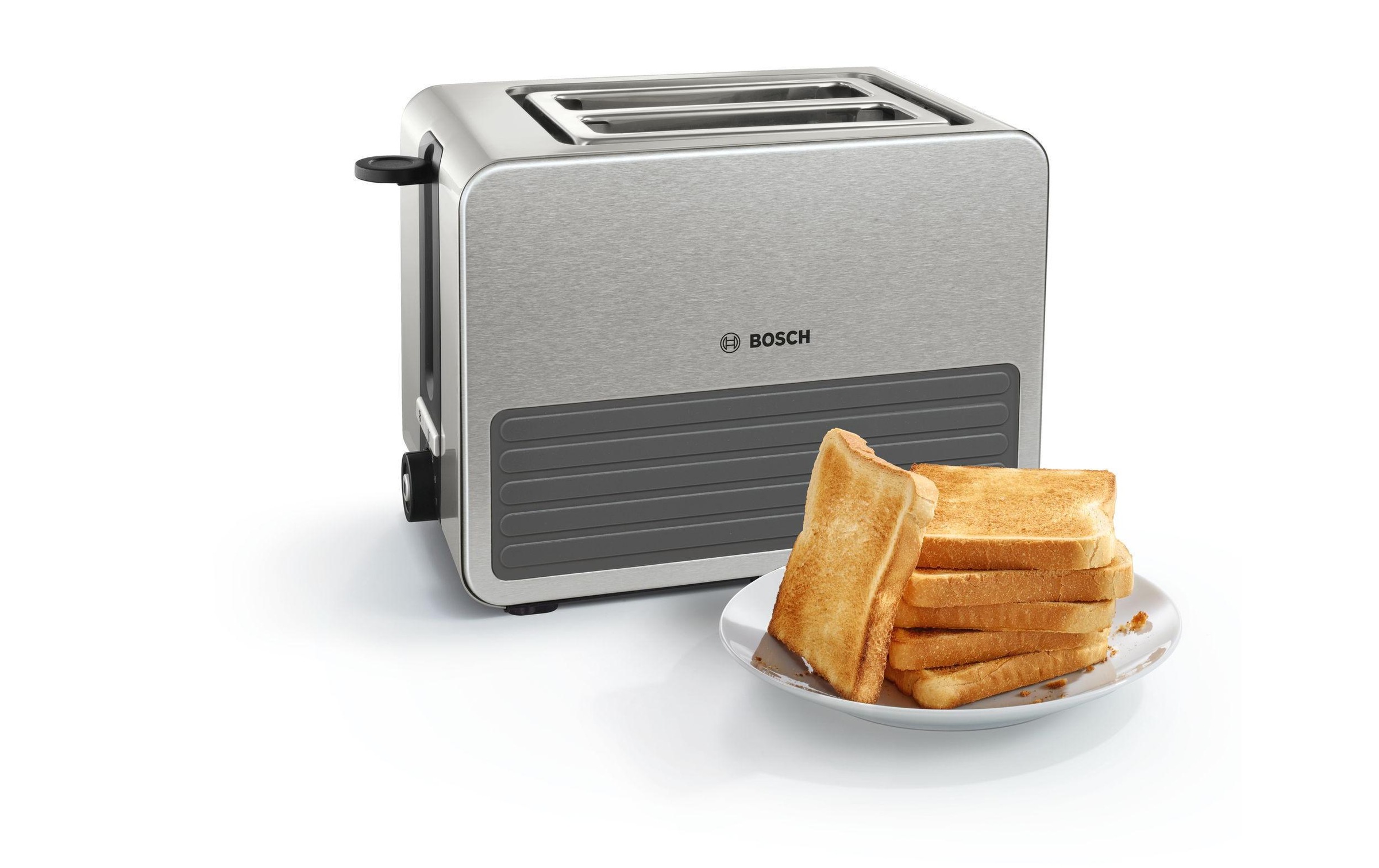 BOSCH Toaster »TAT7S25 silberfarben«, 1050 W