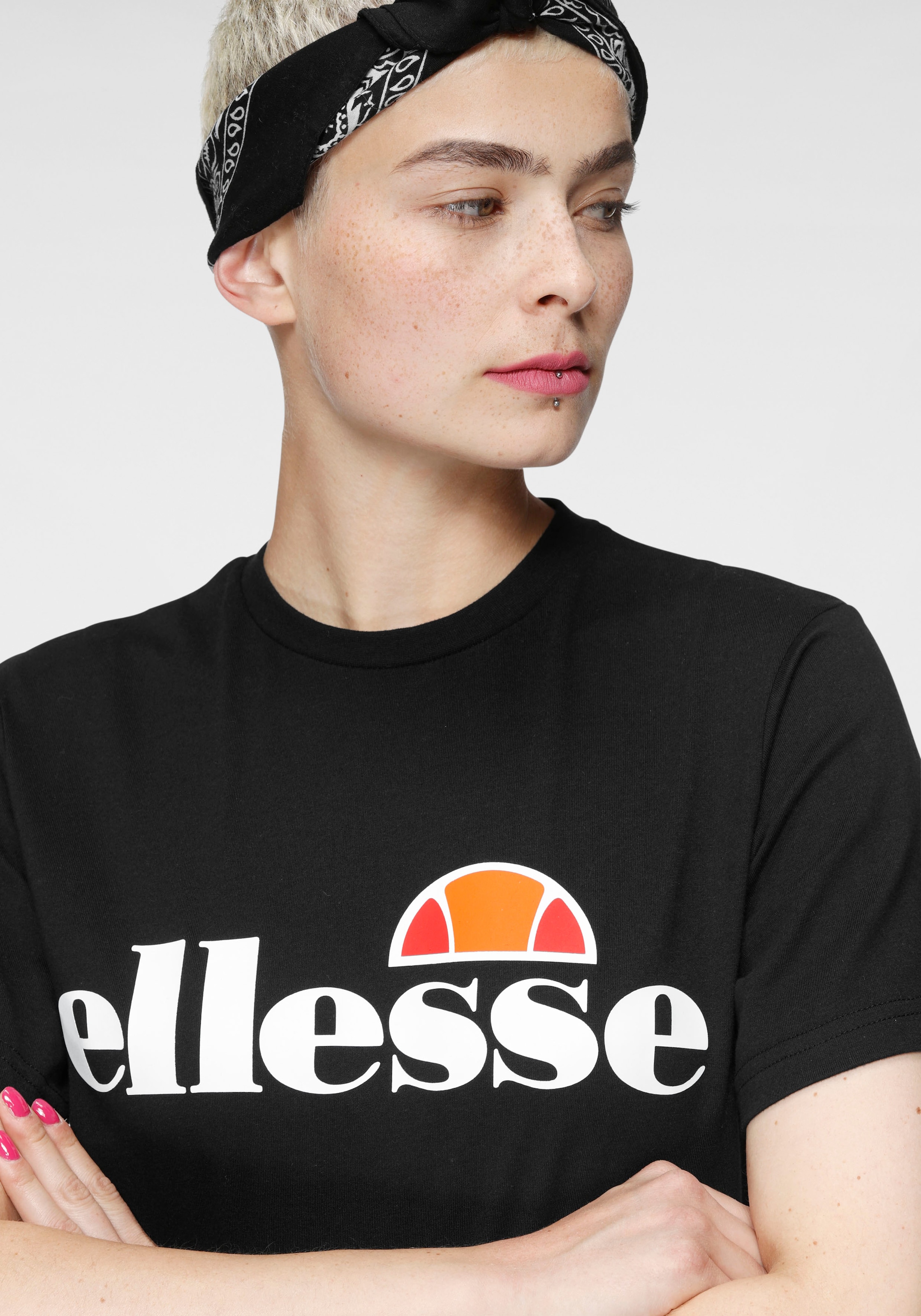 Ellesse T-Shirt »ALBANY T SHIRT«, (1 tlg.)