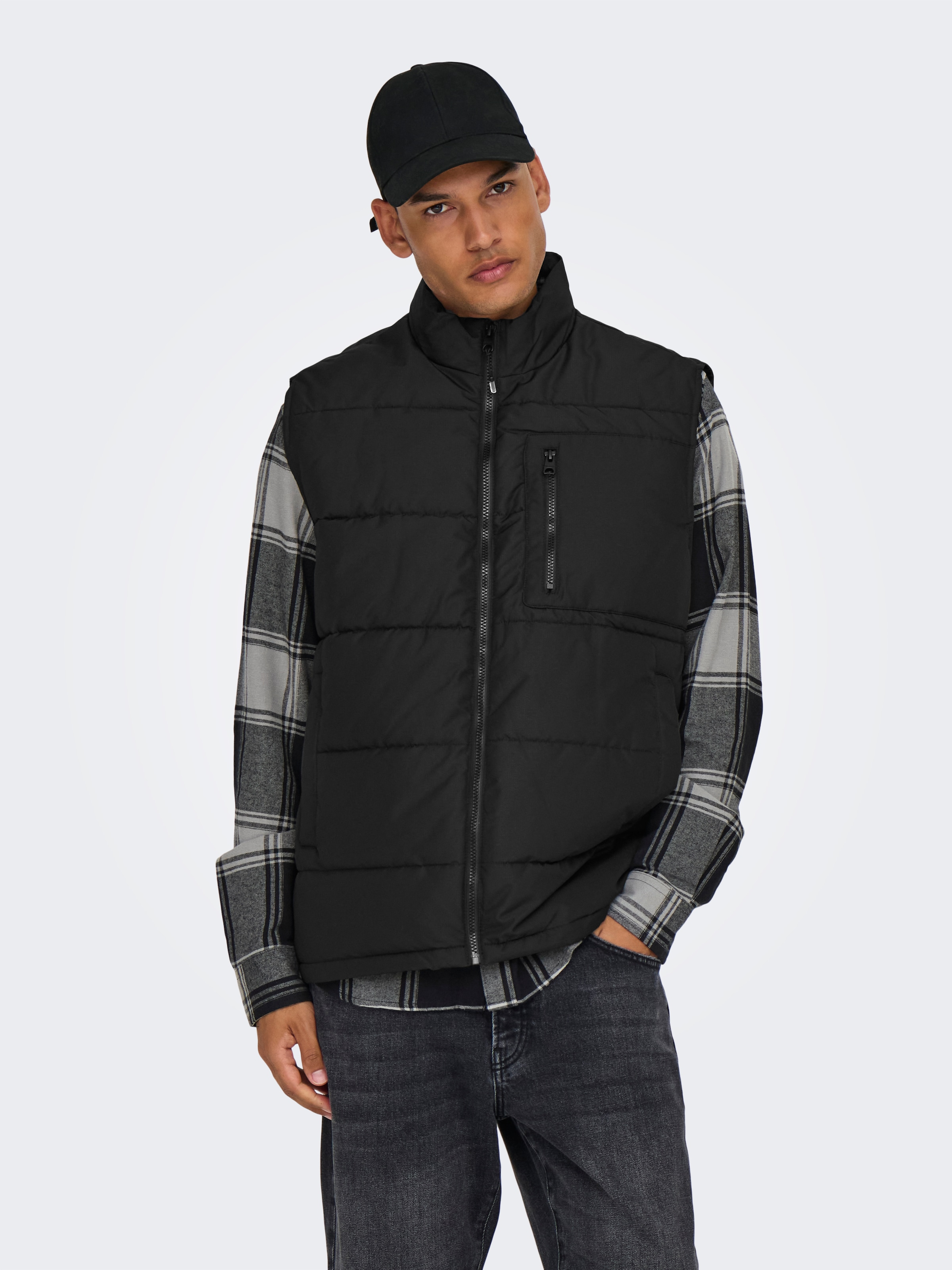 ONLY & SONS Steppweste »ONSJAKE QUILTED VEST OTW«