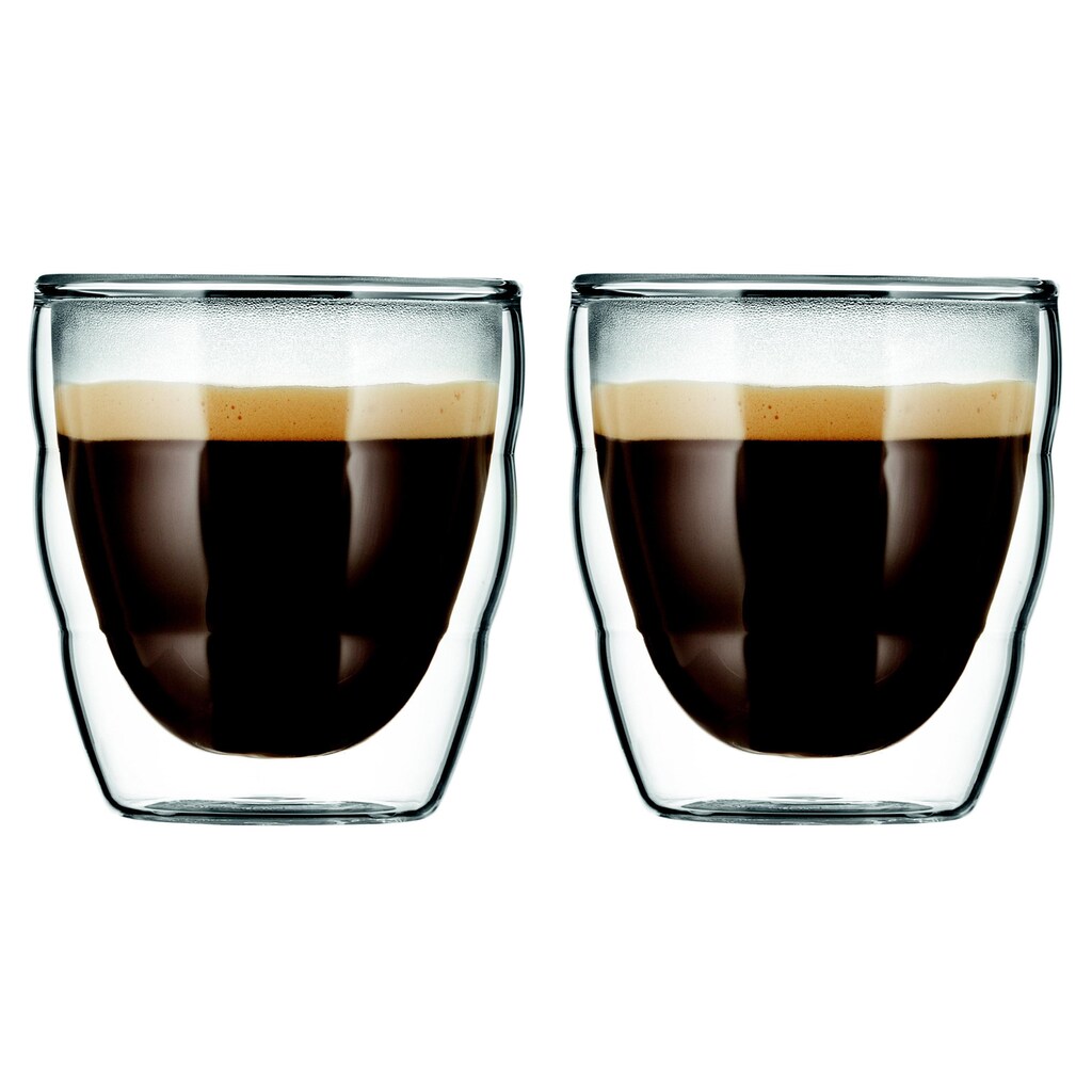 Bodum Espressoglas »Pilatus 0.8 dl«, (2 tlg.)