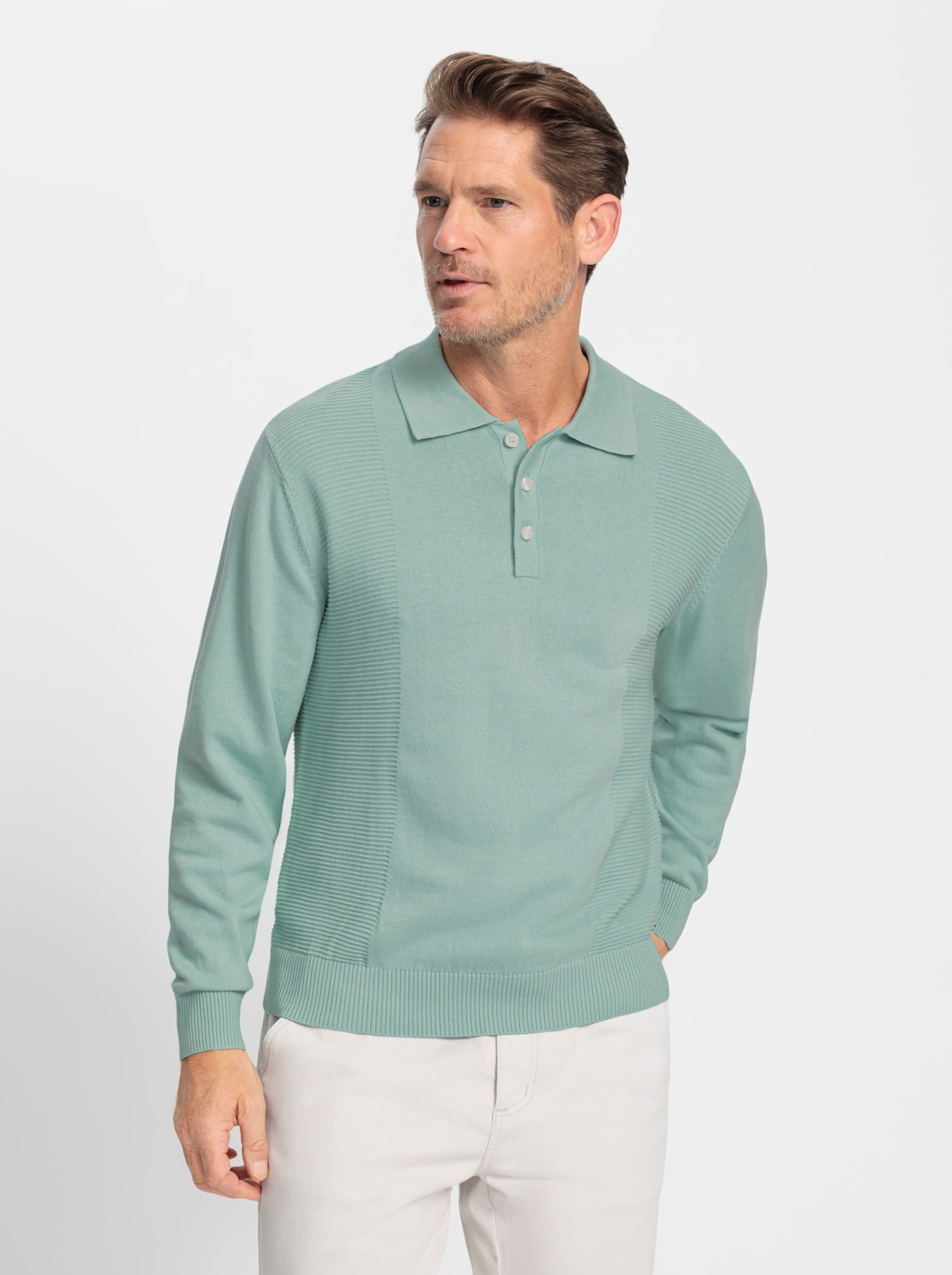 Marco Donati Polokragenpullover »Polopullover«