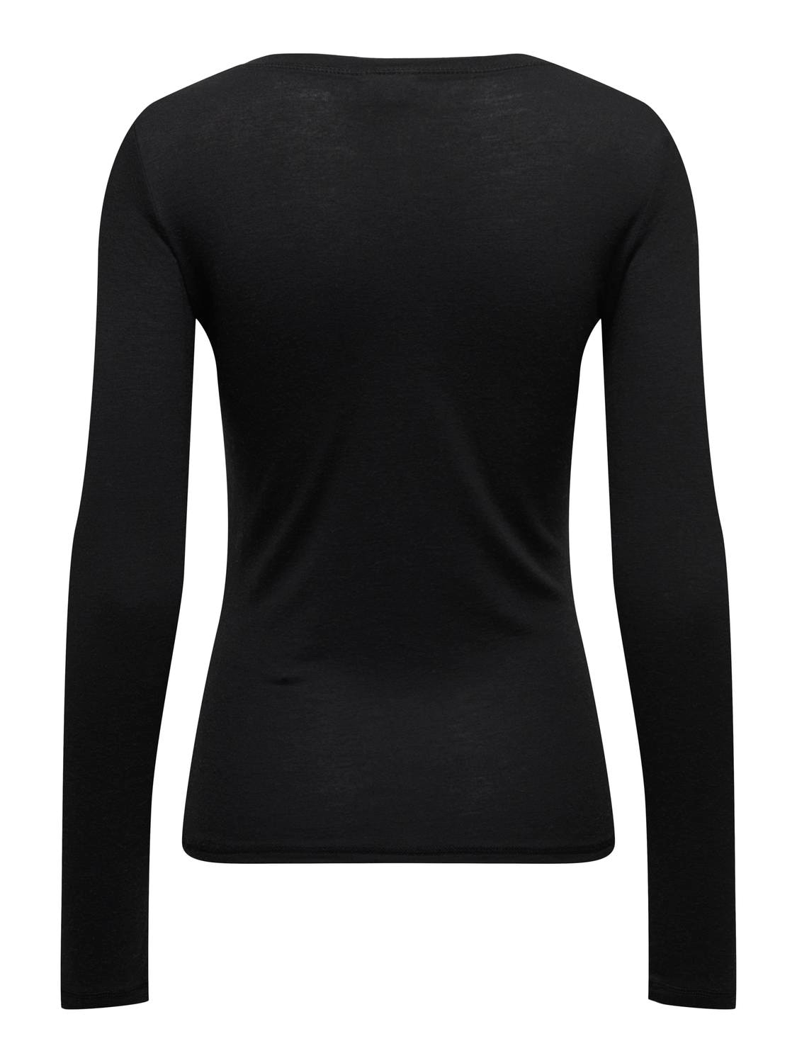 JDY Langarmshirt »JDYSUMA WOOLBLEND L/S ONECK TOP JRS NOOS«