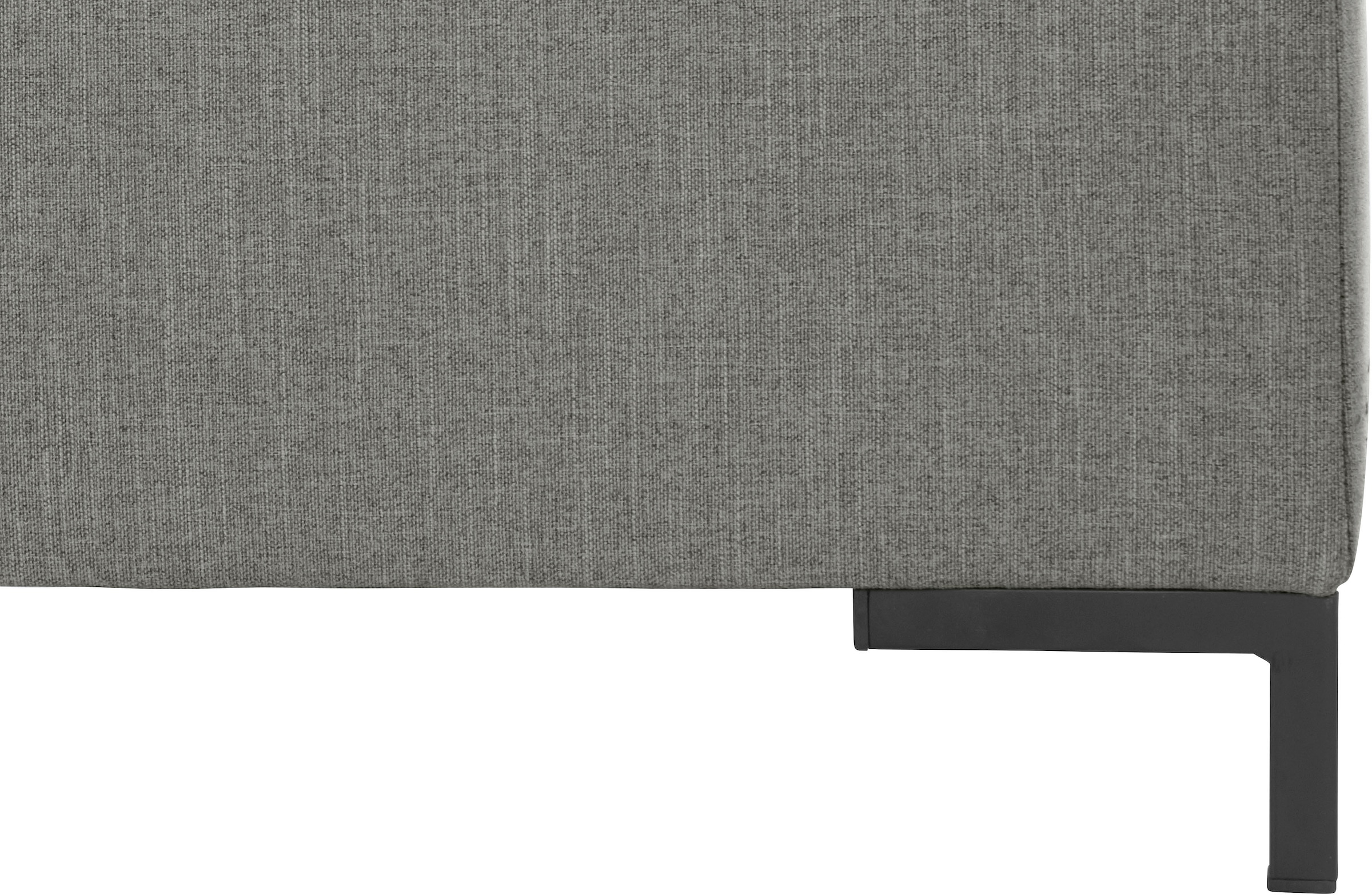 GOODproduct Wohnlandschaft »Grazzo, aktuelle Steppung im Sitz, viel Platz, zeitlos, U-Form«, hochwertige Stoffe aus recyceltem Material, Steppung im Sitzbereich