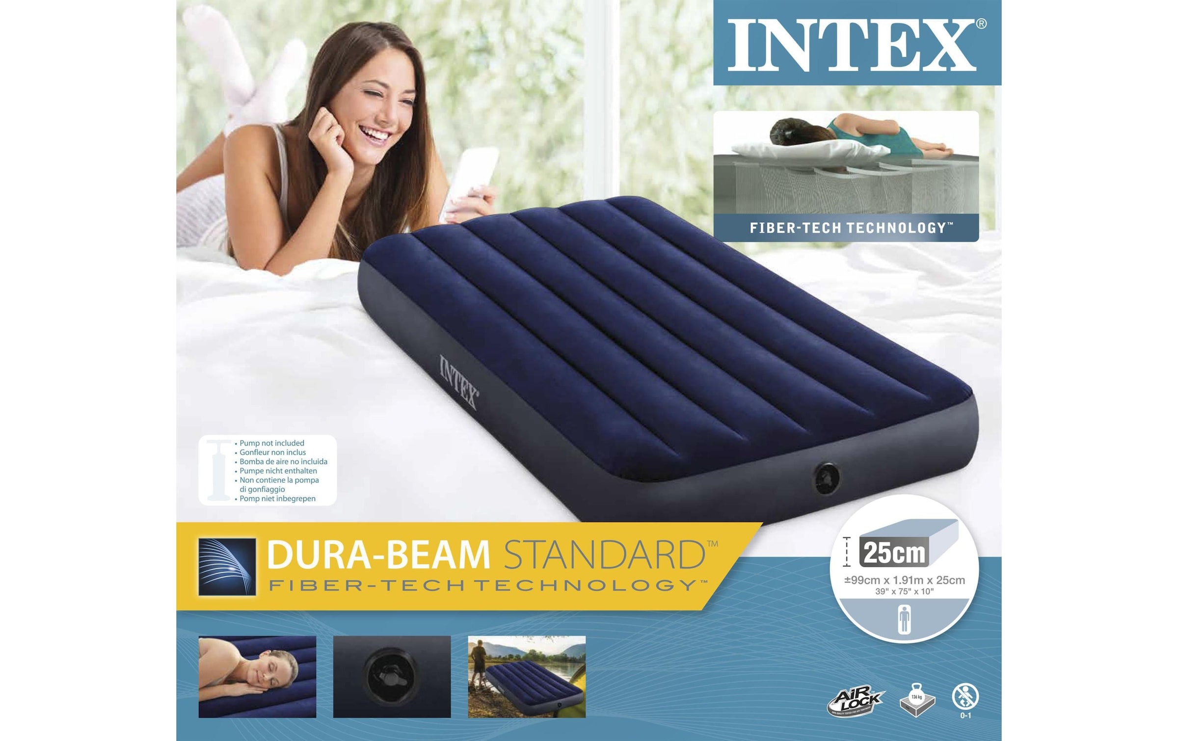 Intex Luftbett »Classic Downy«