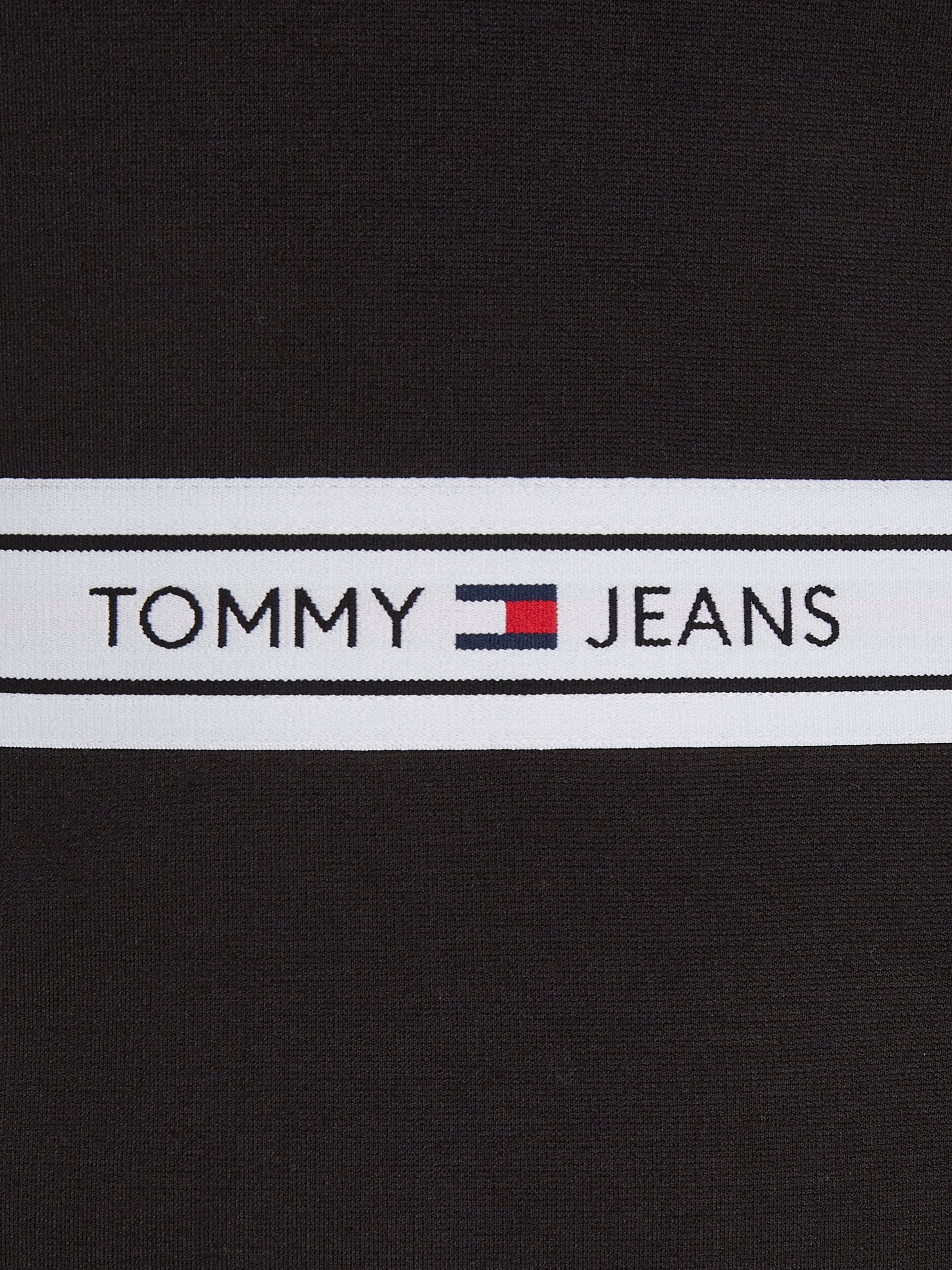 Tommy Jeans Curve Blusenkleid »TJW LOGO TAPE FIT & FLARE EXT«, Grosse Grössen