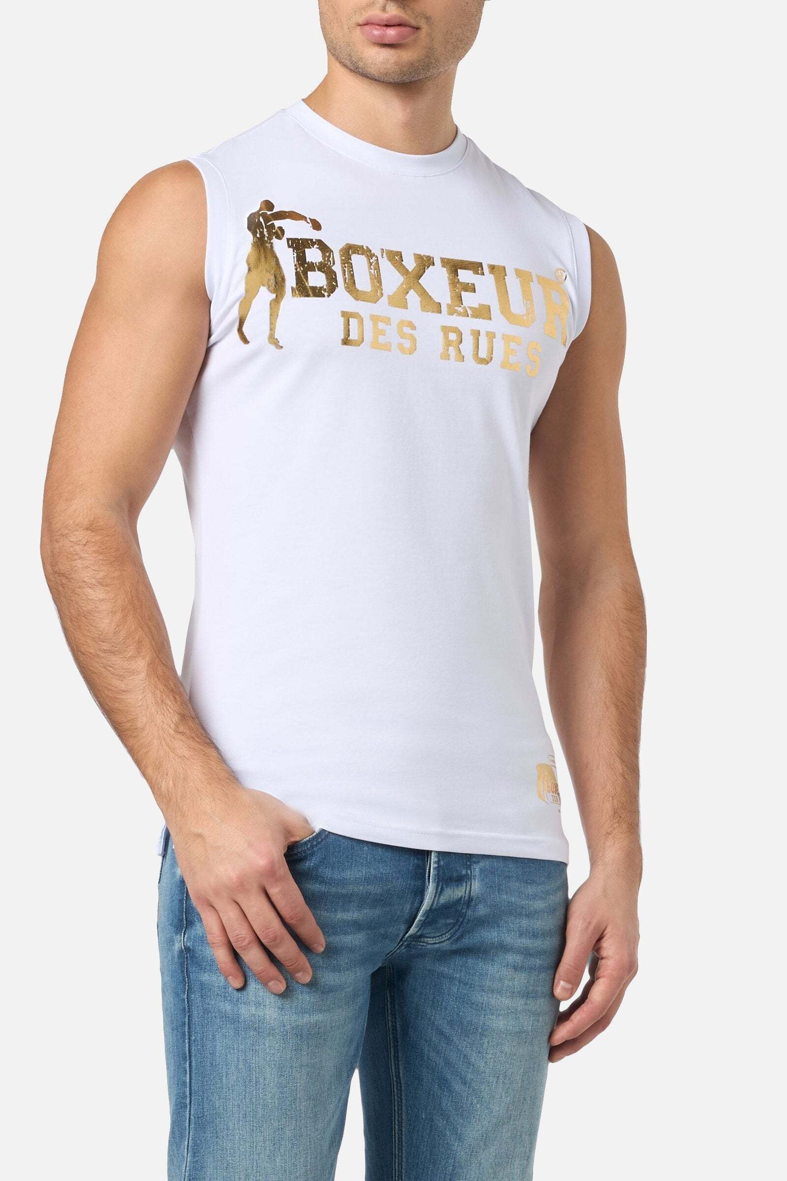 BOXEUR DES RUES Tanktop »Boxeur des rues Tops Basic Printed Tank Top«