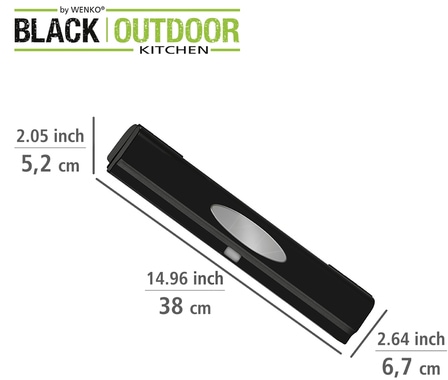 WENKO Folienspender »Perfect Cutter«, für Alufolien & Frischhaltefolien, aus Kunststoff