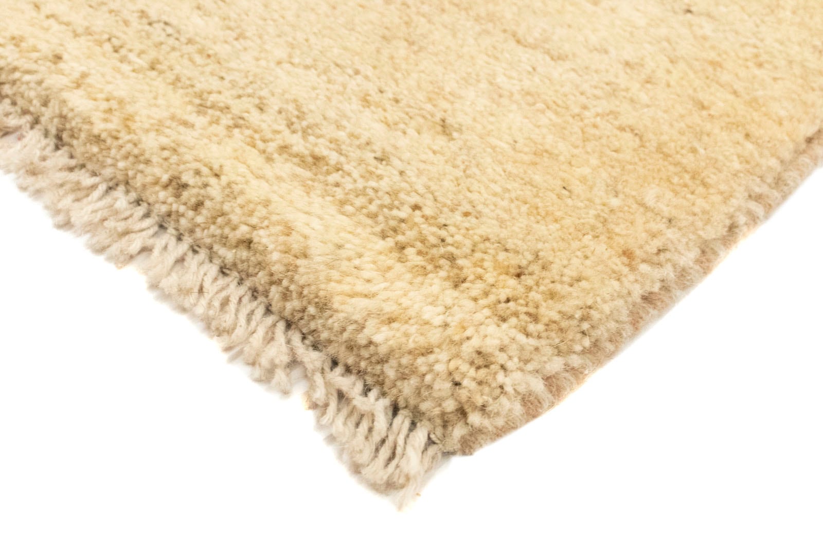 morgenland Wollteppich »Gabbeh Teppich handgeknüpft beige«, rechteckig, 18 mm Höhe, handgeknüpft