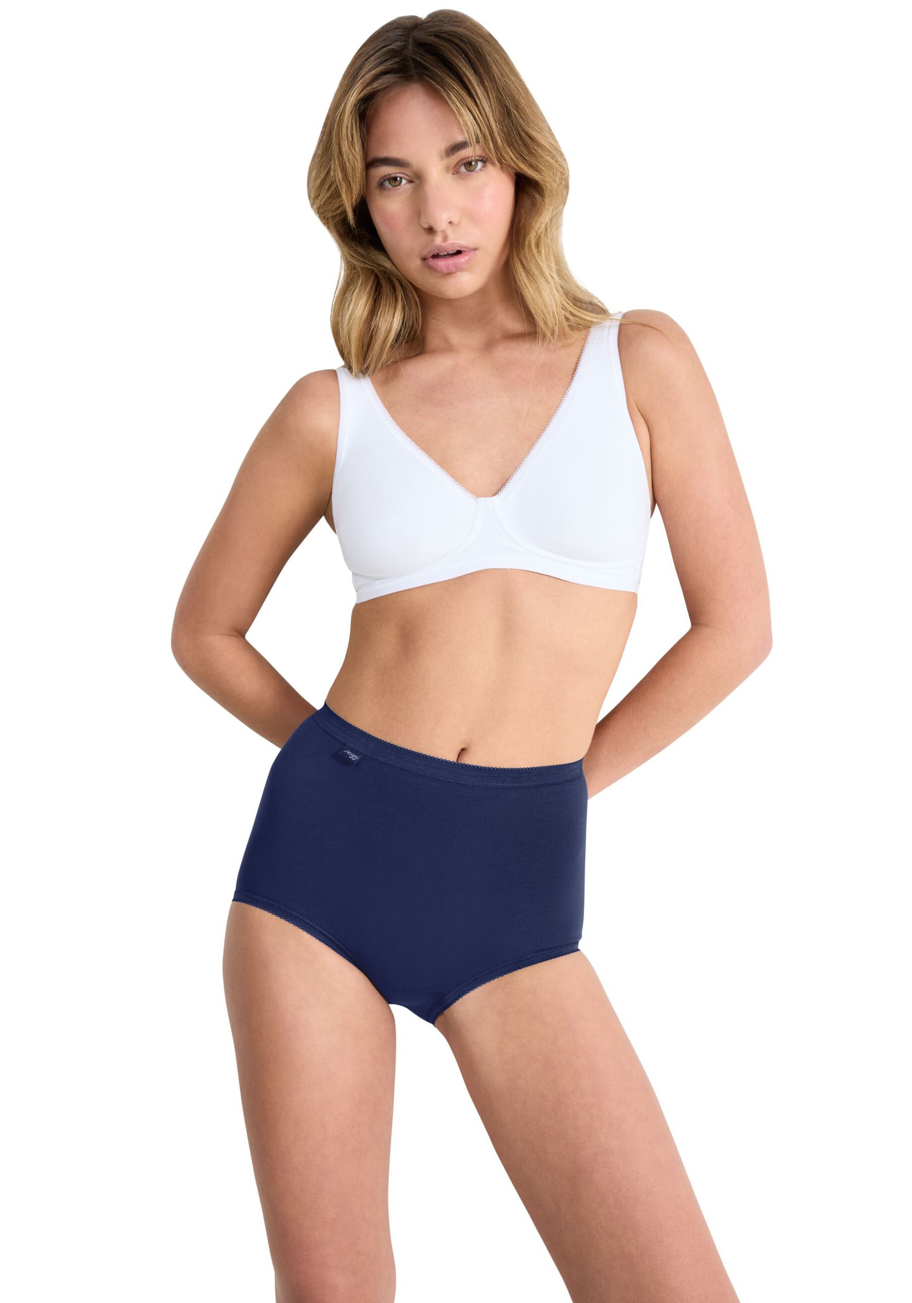 sloggi Slip »Basic+ Maxi C4P«, (4er Pack), perfekter Sitz