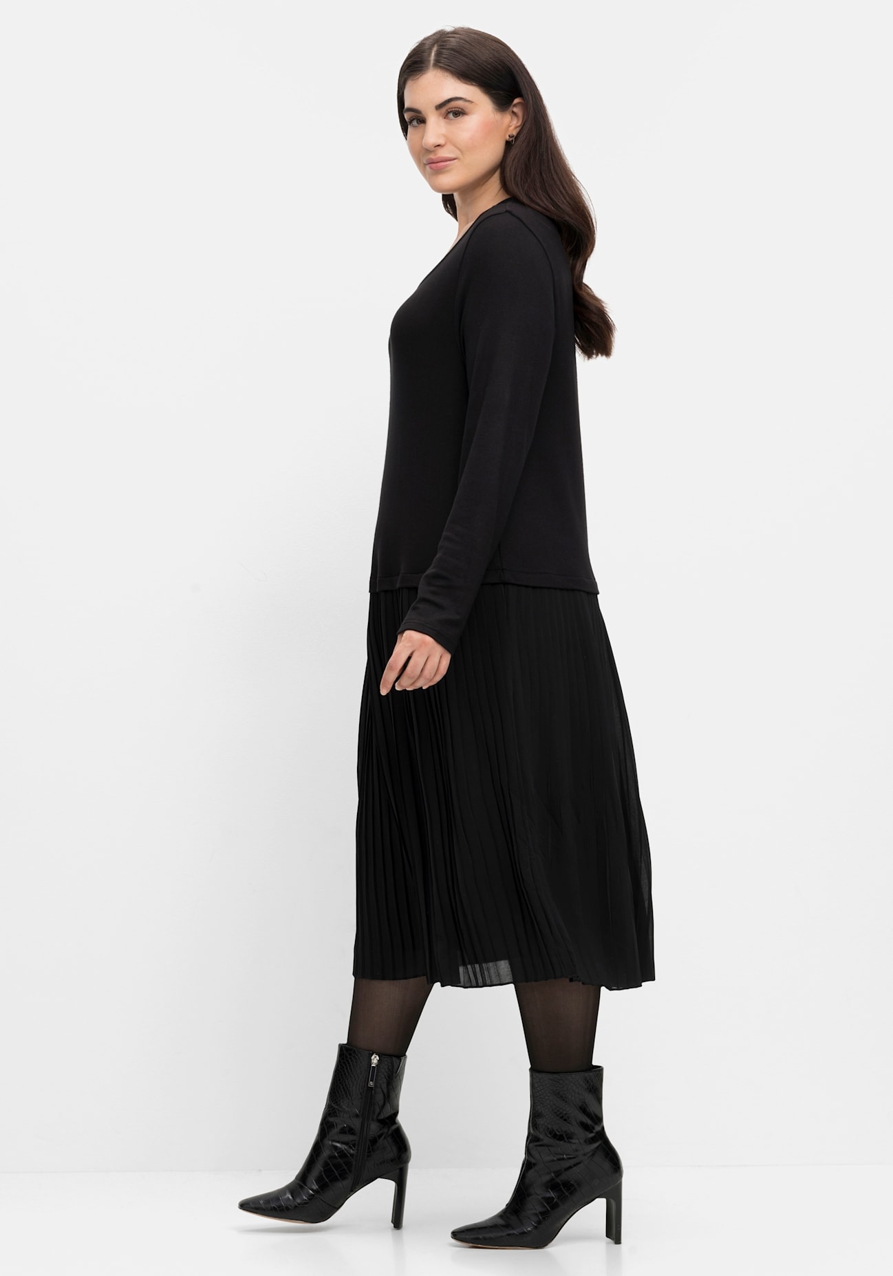 Sheego Strickkleid »Strickkleid«