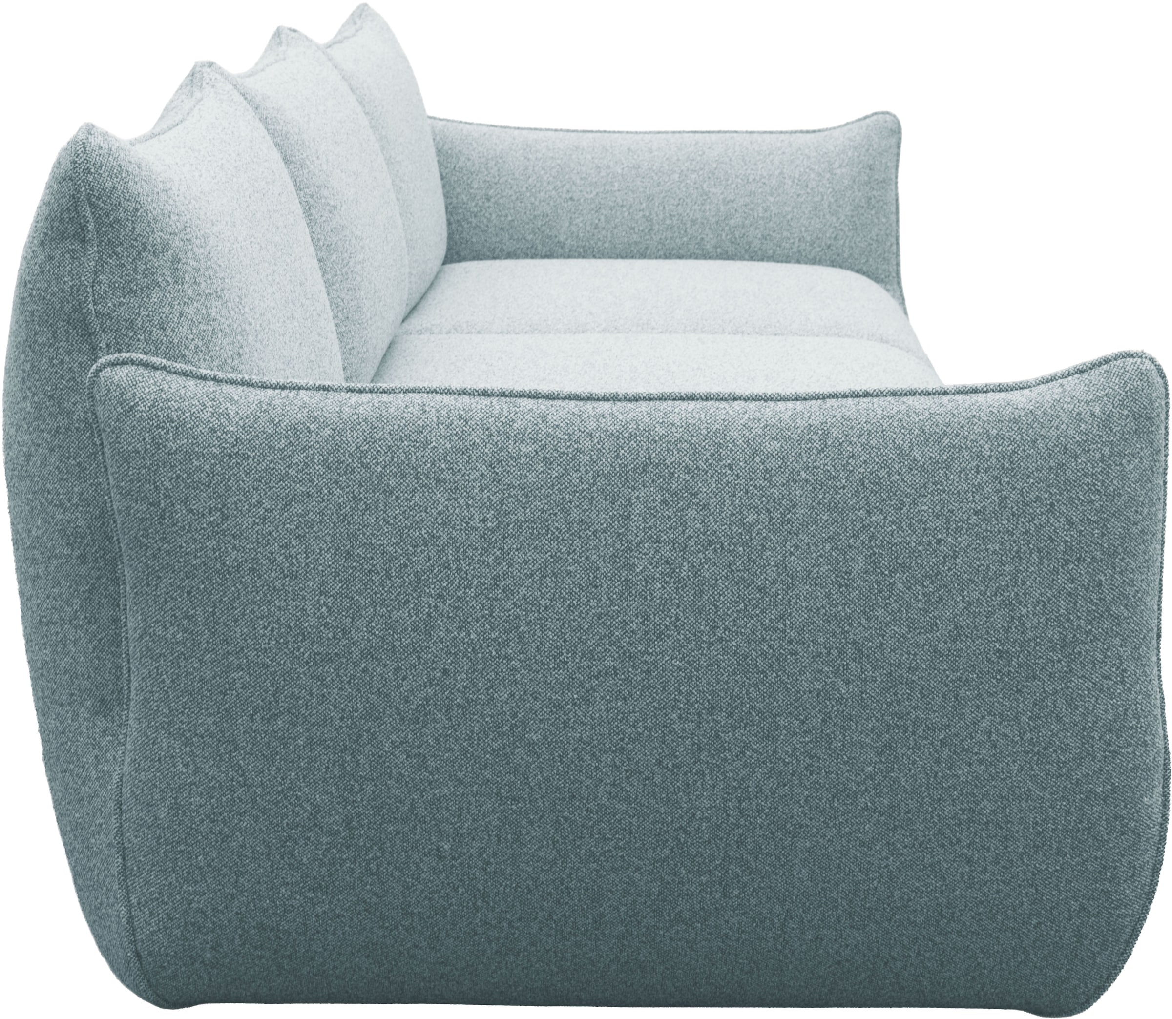 DOMO collection Big-Sofa »Bristol in 2 Breiten, Taschenfederkern für hohen Sitzkomfort«, Breite 276cm. Pflegeleichter Strukturstoff