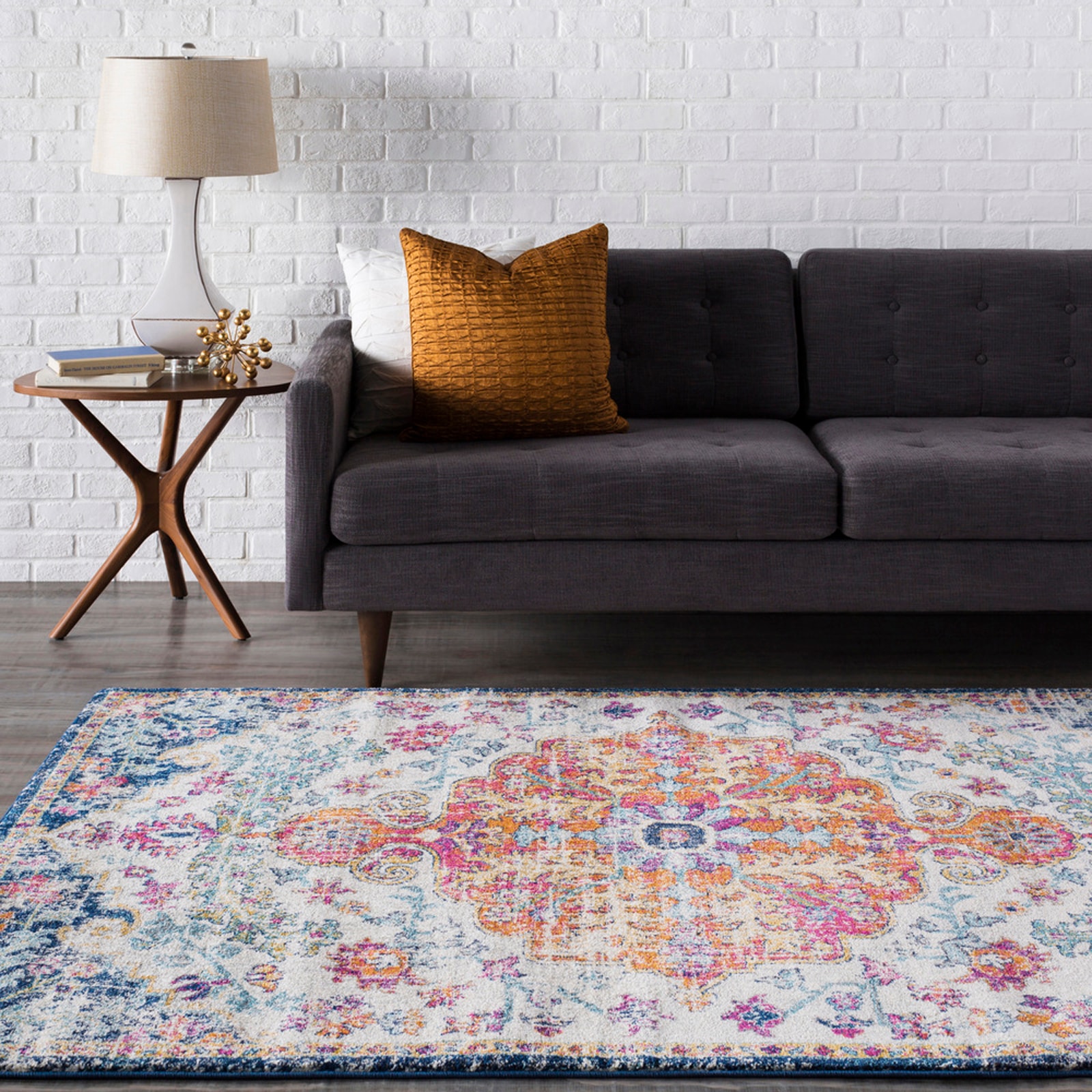 Livabliss Teppich »MUNICH«, rechteckig, 11 mm Höhe, Vintage Orientteppich, Kurzflor Boho Wohnzimmerteppich, Läufer