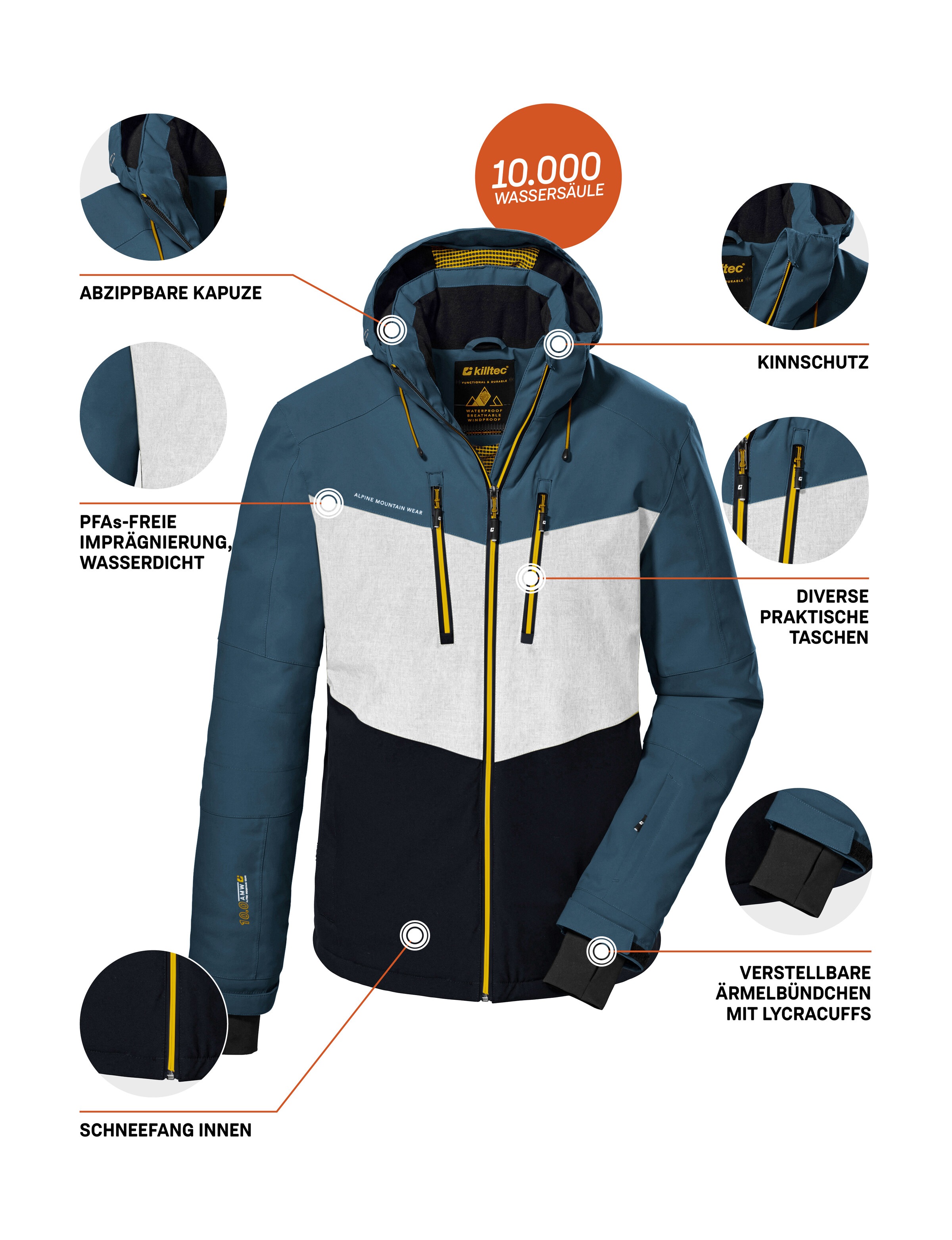 Killtec Skijacke »KSW 45 MN SKI JCKT«