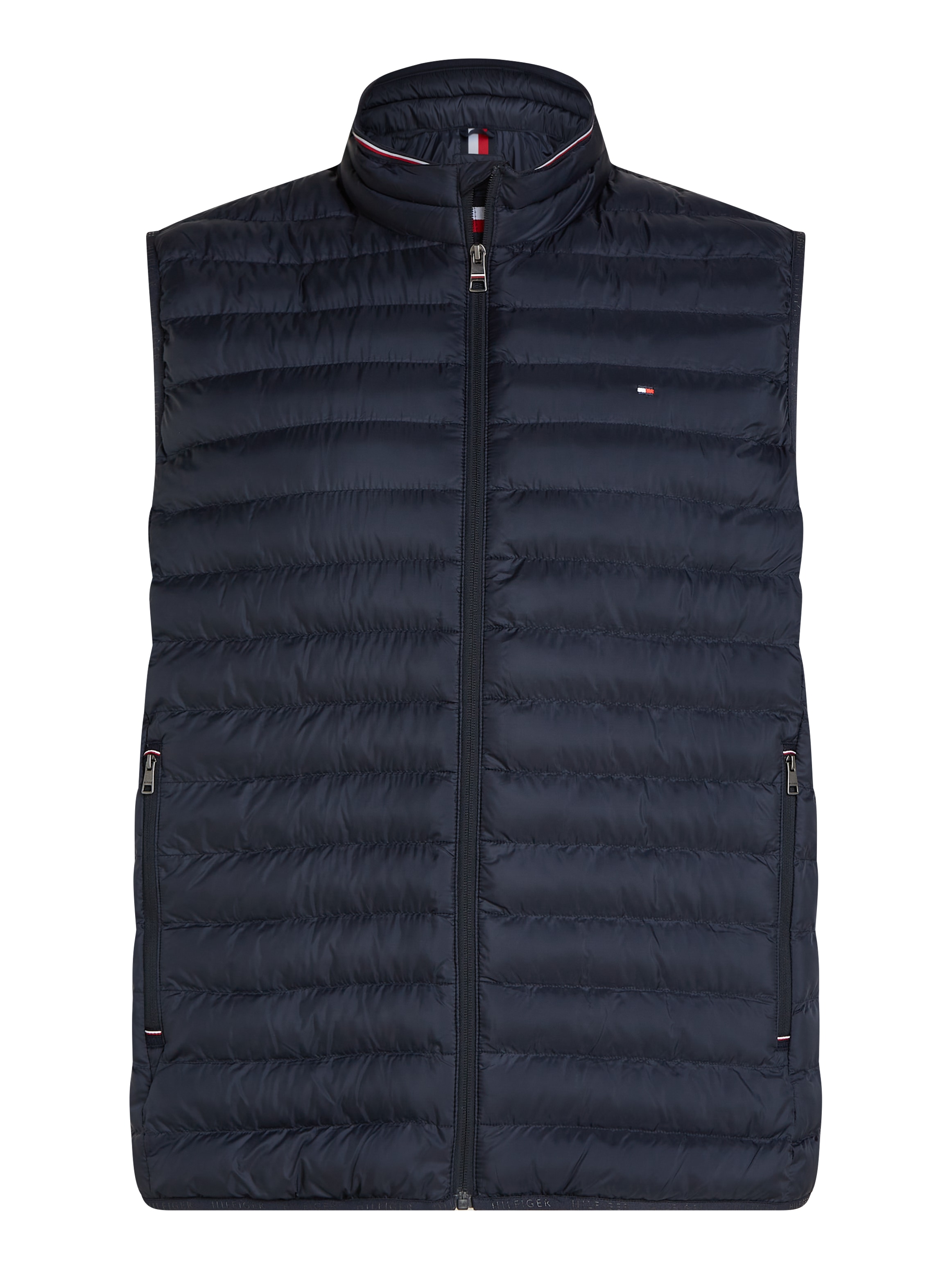 Tommy Hilfiger Big & Tall Steppweste »Bt-Packable Recycled Vest-B«, in Grossen Grössen, mit Logostickerei in Brusthöhe