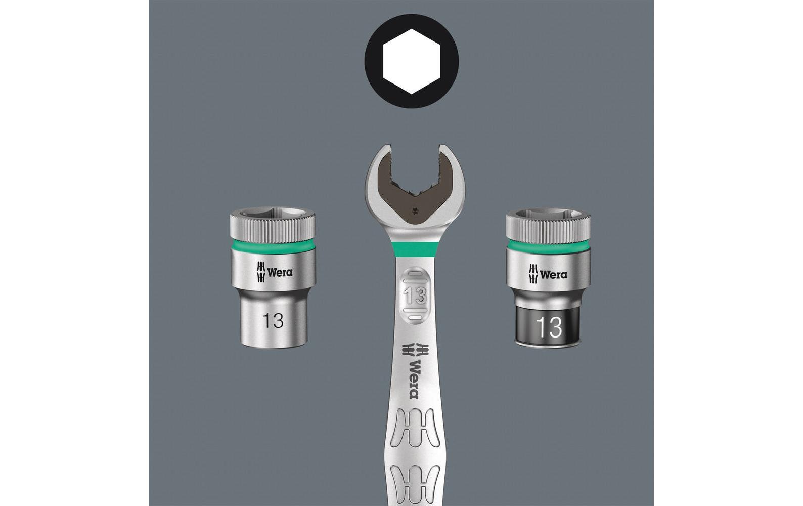 Wera Ratsche »8100 SA 12 HF«, (12 St.)