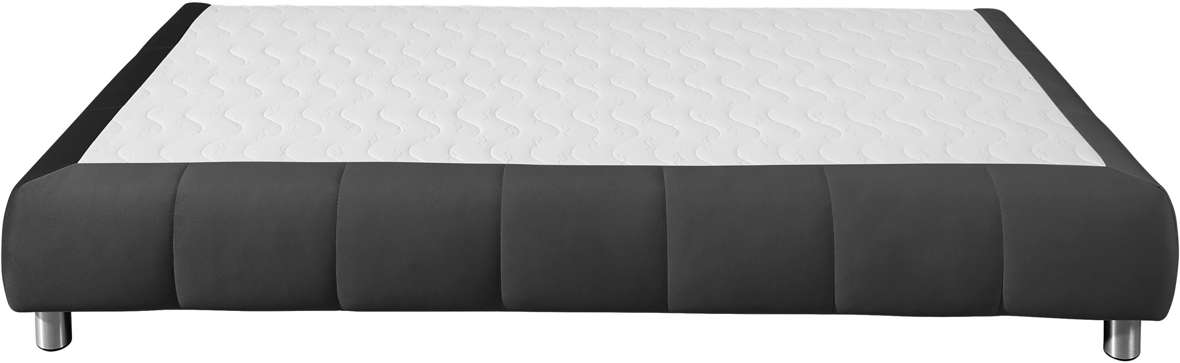 andas Boxspringbett »Salo«, Ohne Kopfteil, inkl. Topper, auch in Überlänge 220 cm
