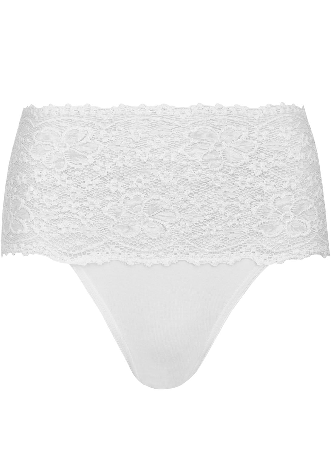 Nina Von C. Taillenslip »"Millefleurs"«, (2er Pack), eng, elastisch, bequem, feminin, breiter Bund mit Spitze, Viskosemix