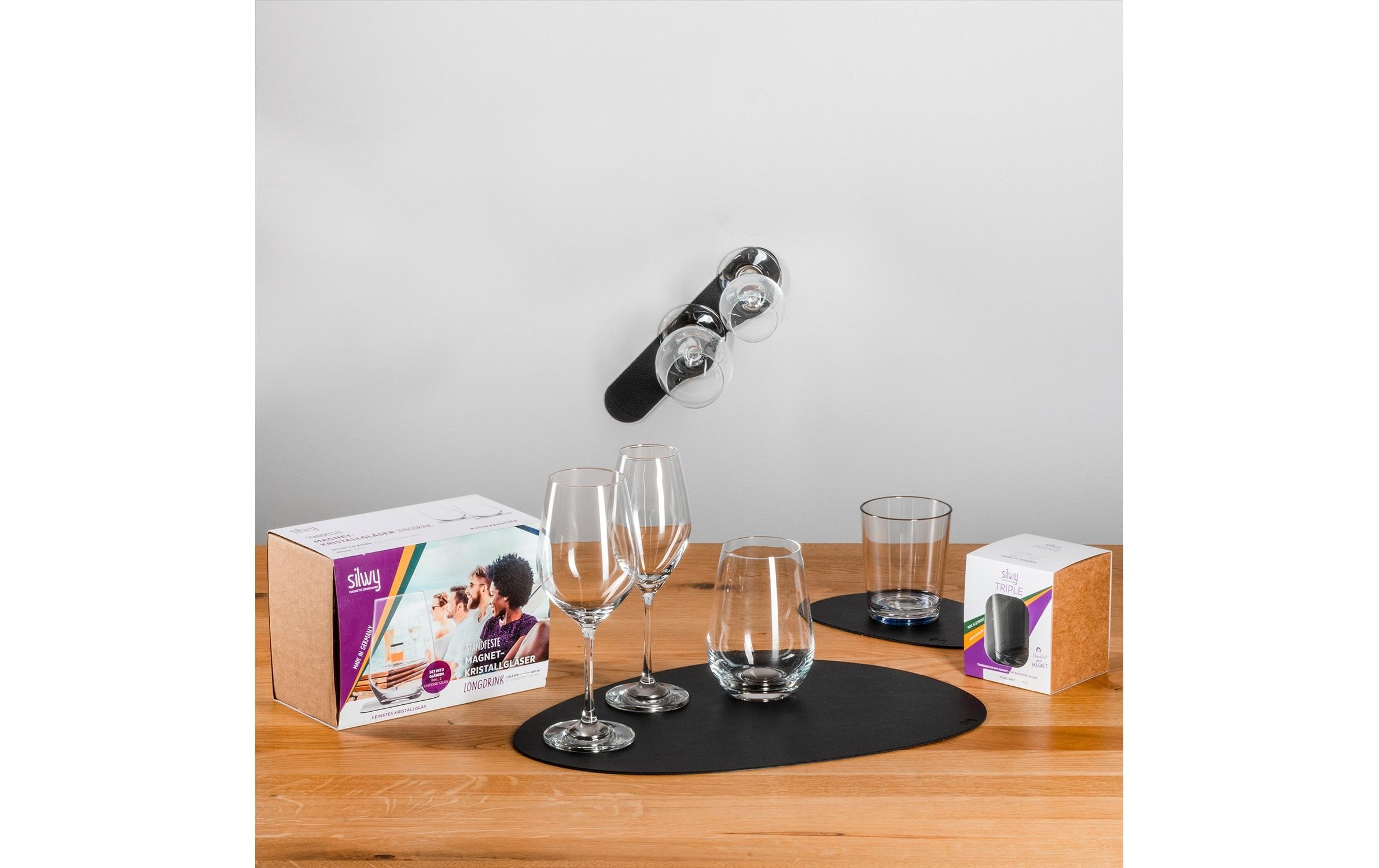 Platzset »Silwy Metall Nano Gel Leder, mittelgross«