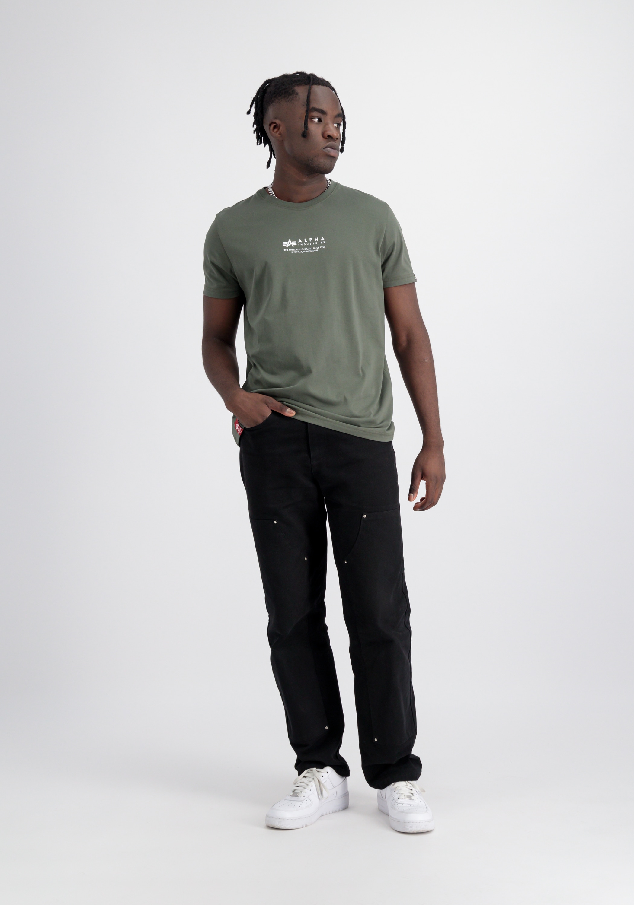Alpha Industries T-Shirt »Alpha Industries Men - T-Shirts Alpha Wording T«