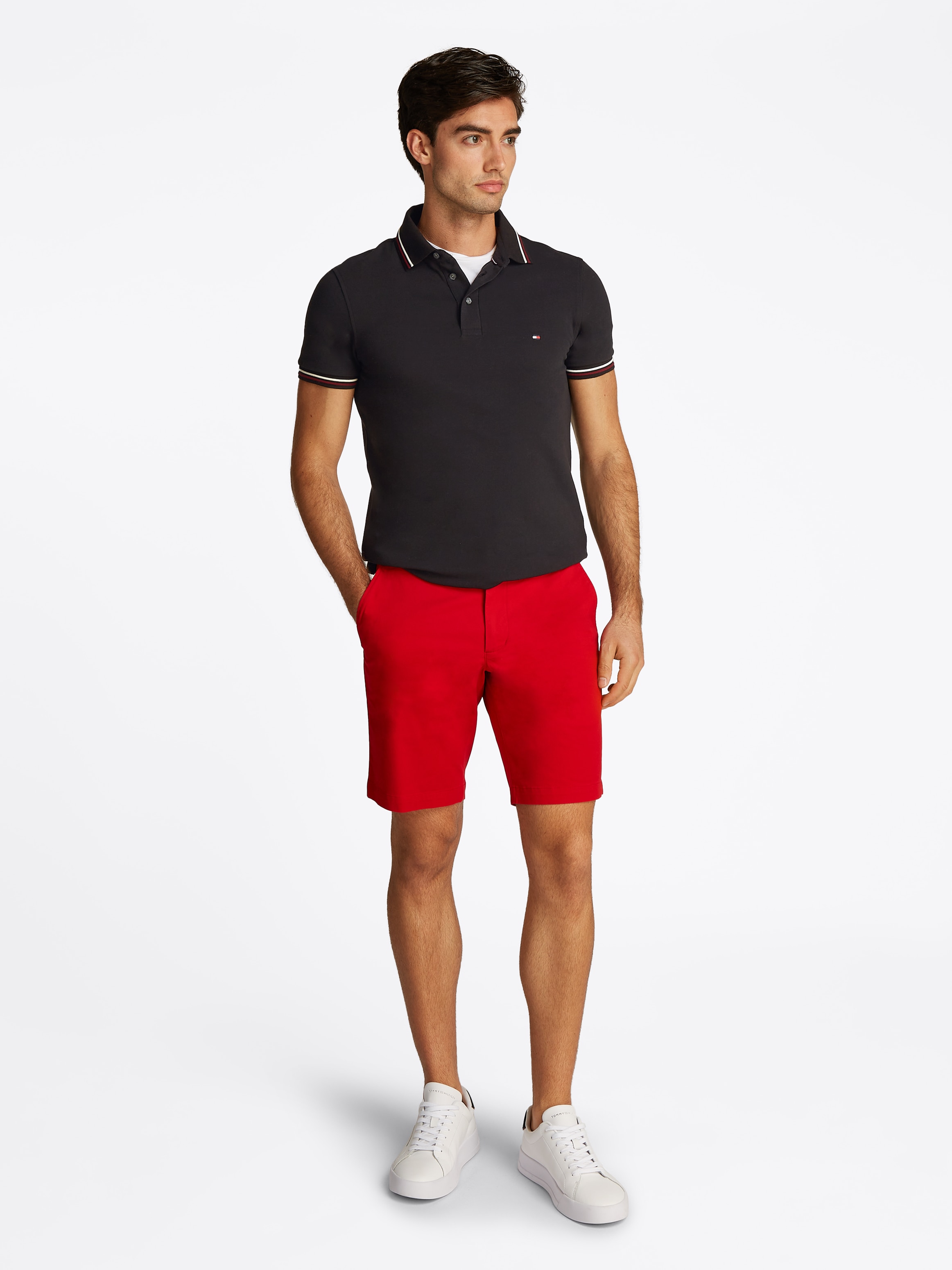 Tommy Hilfiger Poloshirt »TIPPED SLIM FIT POLO«, mit Kontrast-Details