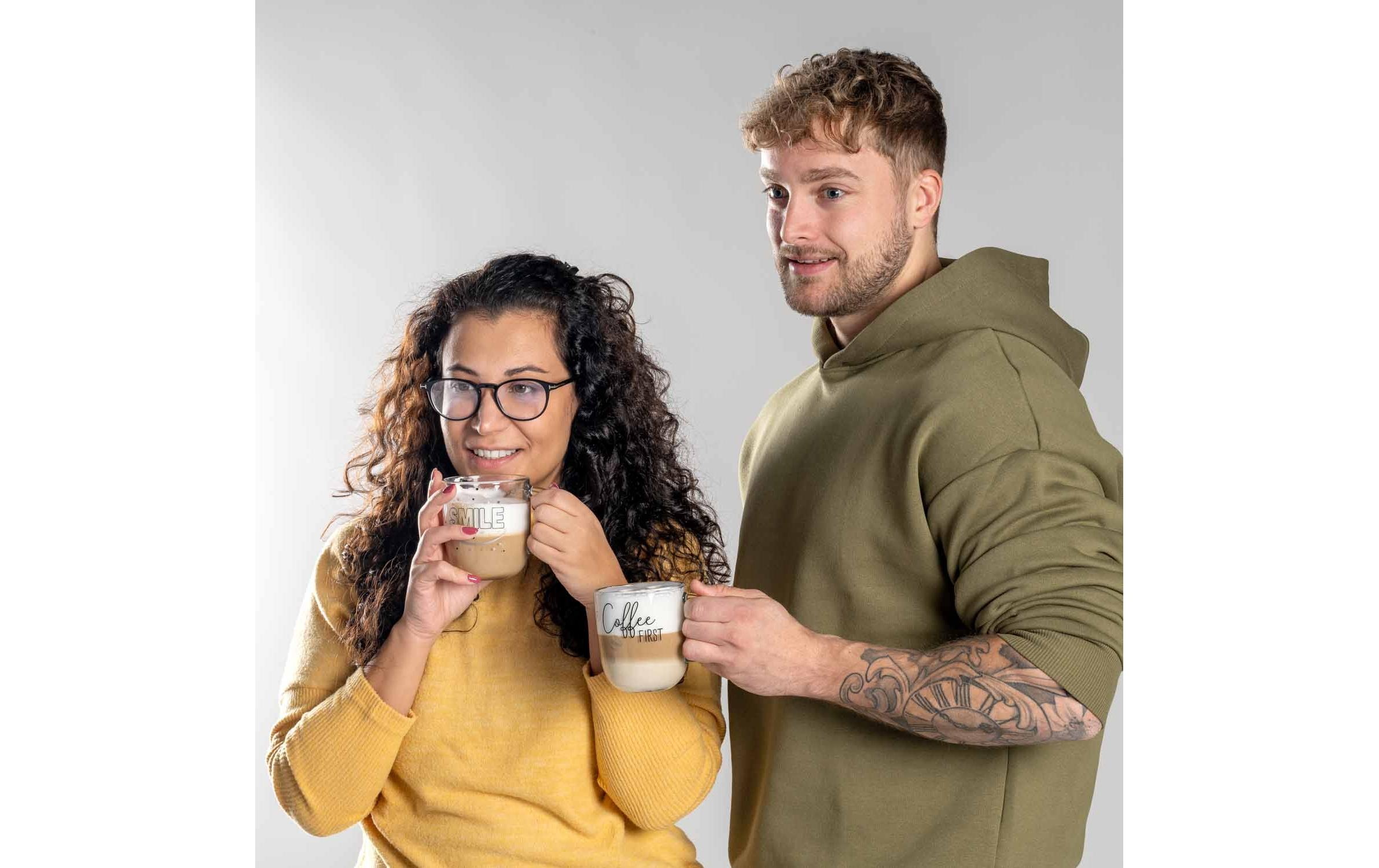 LEONARDO Tasse »Ufficio Coffee First 400 ml, 4 Stück«, (1 tlg.)