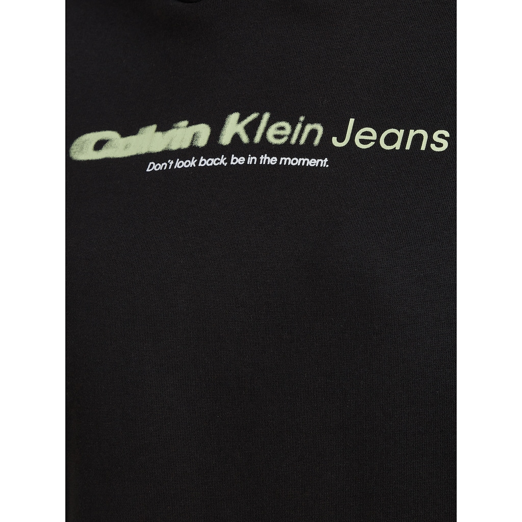 Calvin Klein Jeans Sweatkleid »CK SLOGAN HOODIE DRESS«