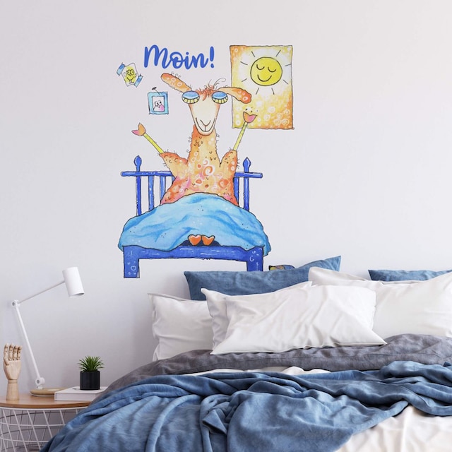 Wall-Art Wandtattoo »Guten Morgen Lama - Moin«, (1 St.) online kaufen |  Jelmoli-Versand
