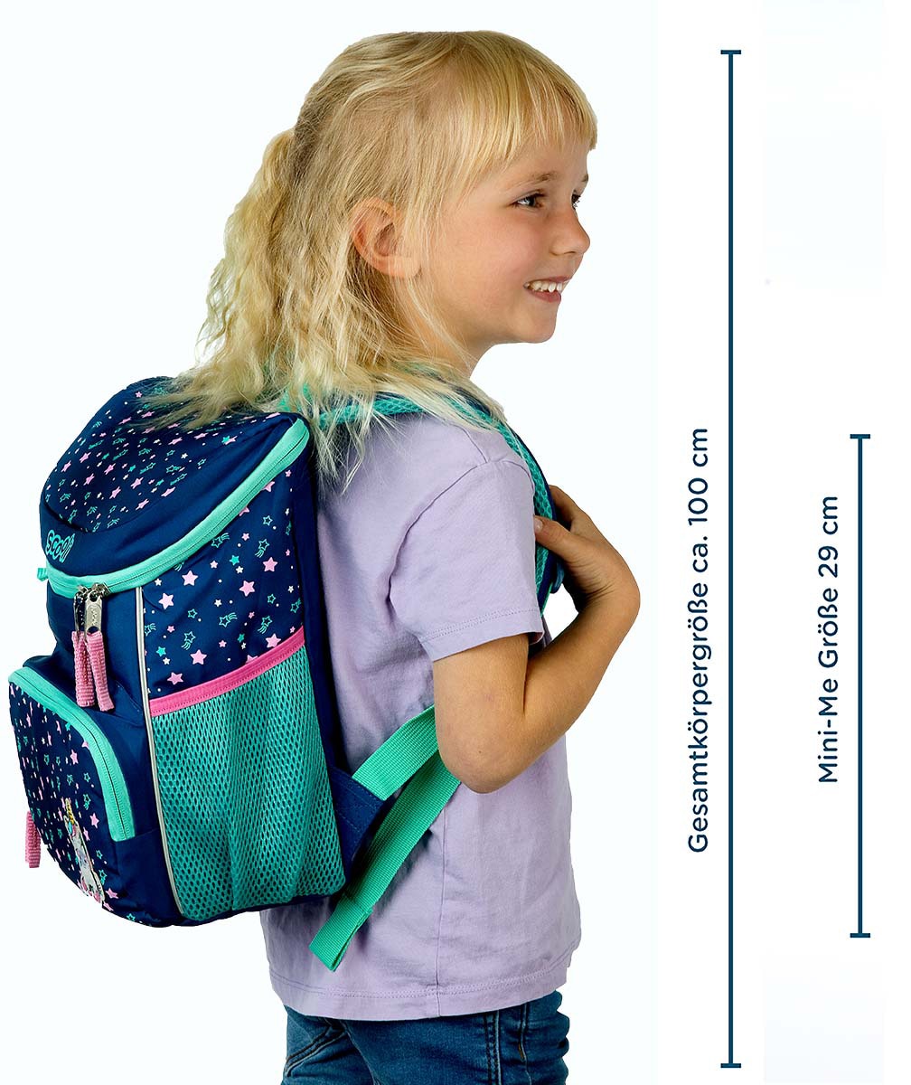 Scooli Kinderrucksack »Mini-Me, Mia Magic«, Reflektoren