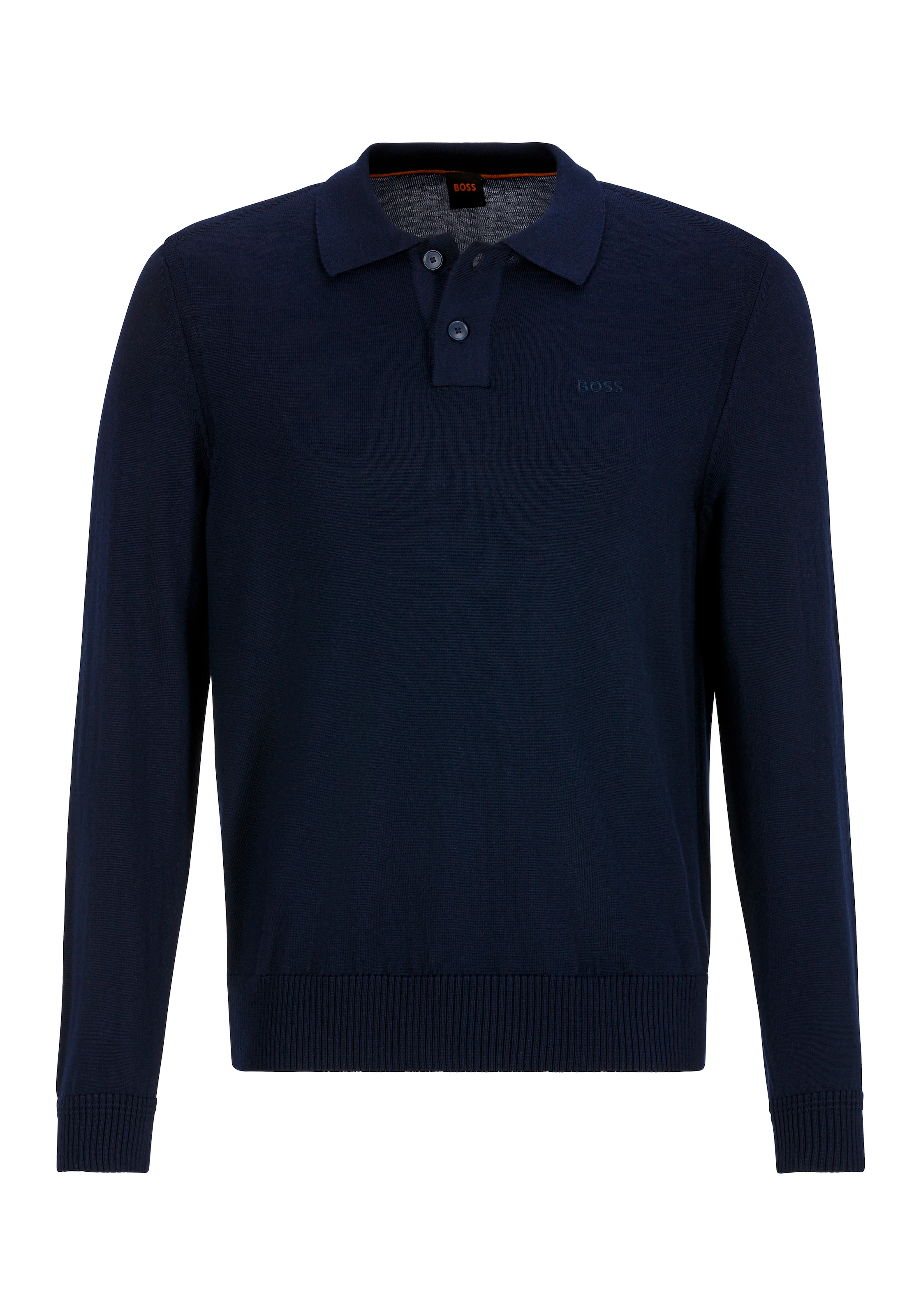BOSS ORANGE Strickpullover »Avac_PL 1026191«, mit Rundhalsausschnitt