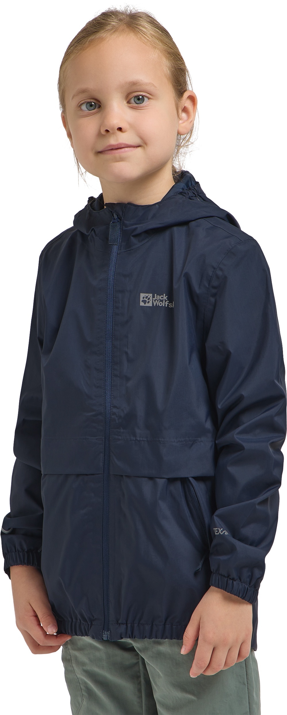 Jack Wolfskin Regenjacke »RAINY DAYS 2L JKT K«, mit Kapuze