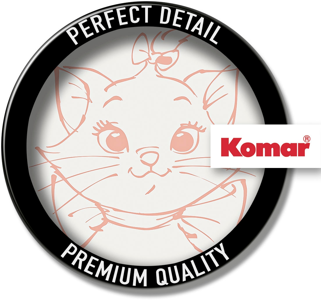Komar Wandbild »Majestic Marie«, (1 St.), Deutsches Premium-Poster Fotopapier mit seidenmatter Oberfläche und hoher Lichtbeständigkeit. Für fotorealistische Drucke mit gestochen scharfen Details und hervorragender Farbbrillanz.