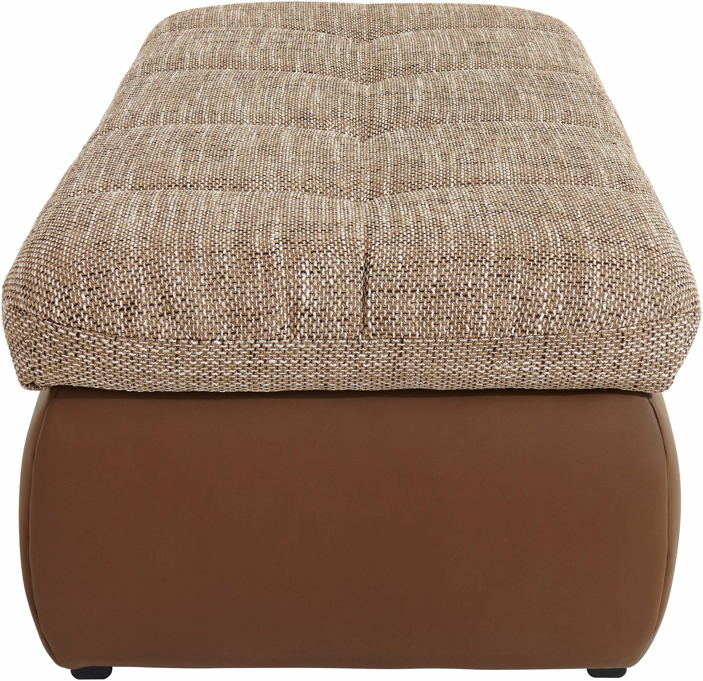 DOMO collection Polsterhocker »Moric«, inklusive Stauraum