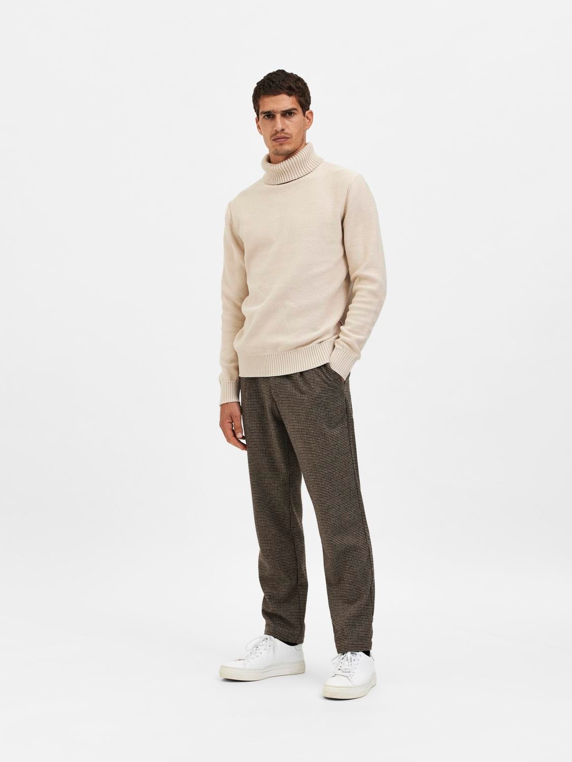 SELECTED HOMME Rollkragenpullover »SLHAXEL LS KNIT ROLL NECK NOOS«