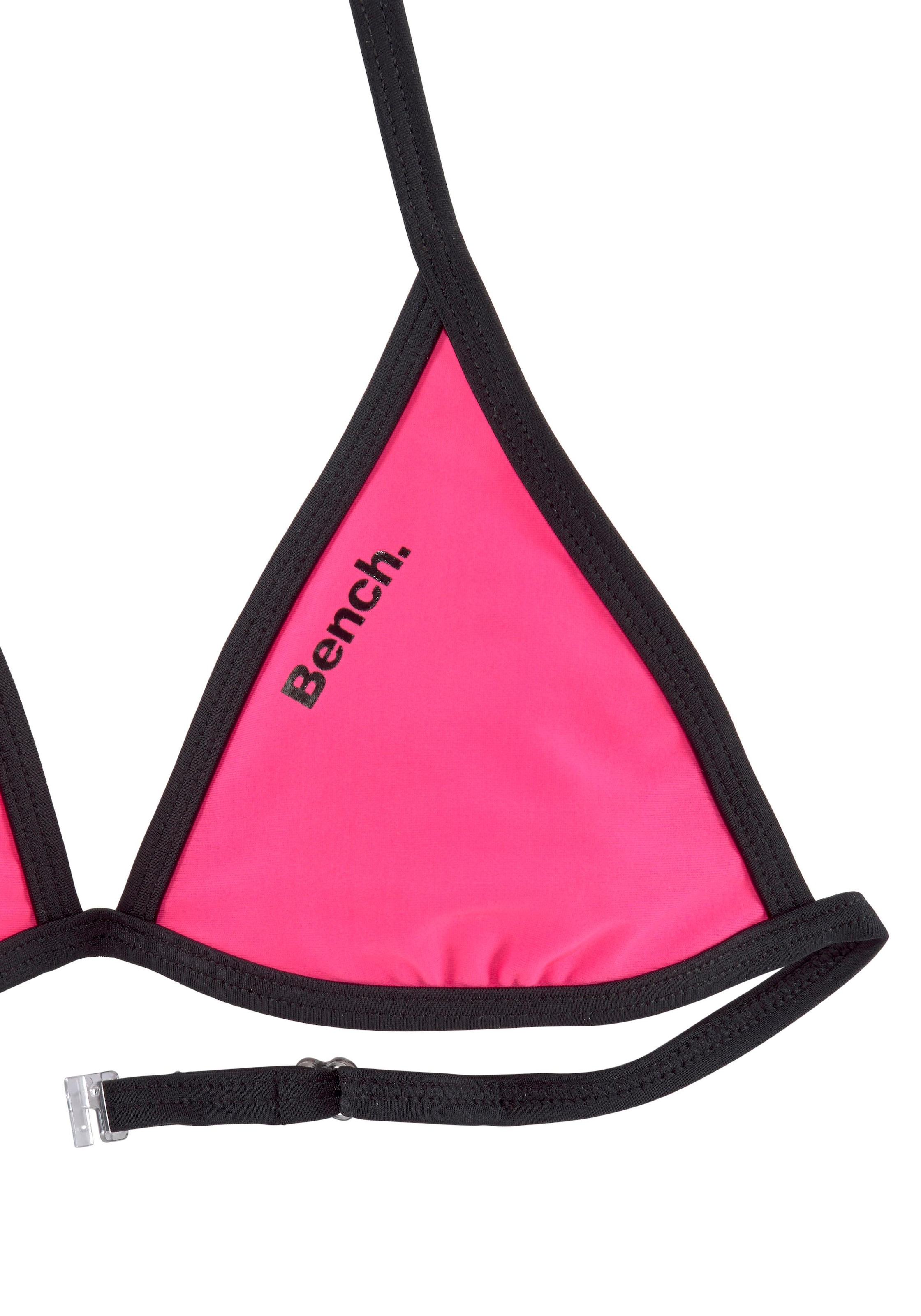 ✵ Bench. Triangel-Bikini, mit an Logoprint bestellen Top Jelmoli-Versand online Hose und 