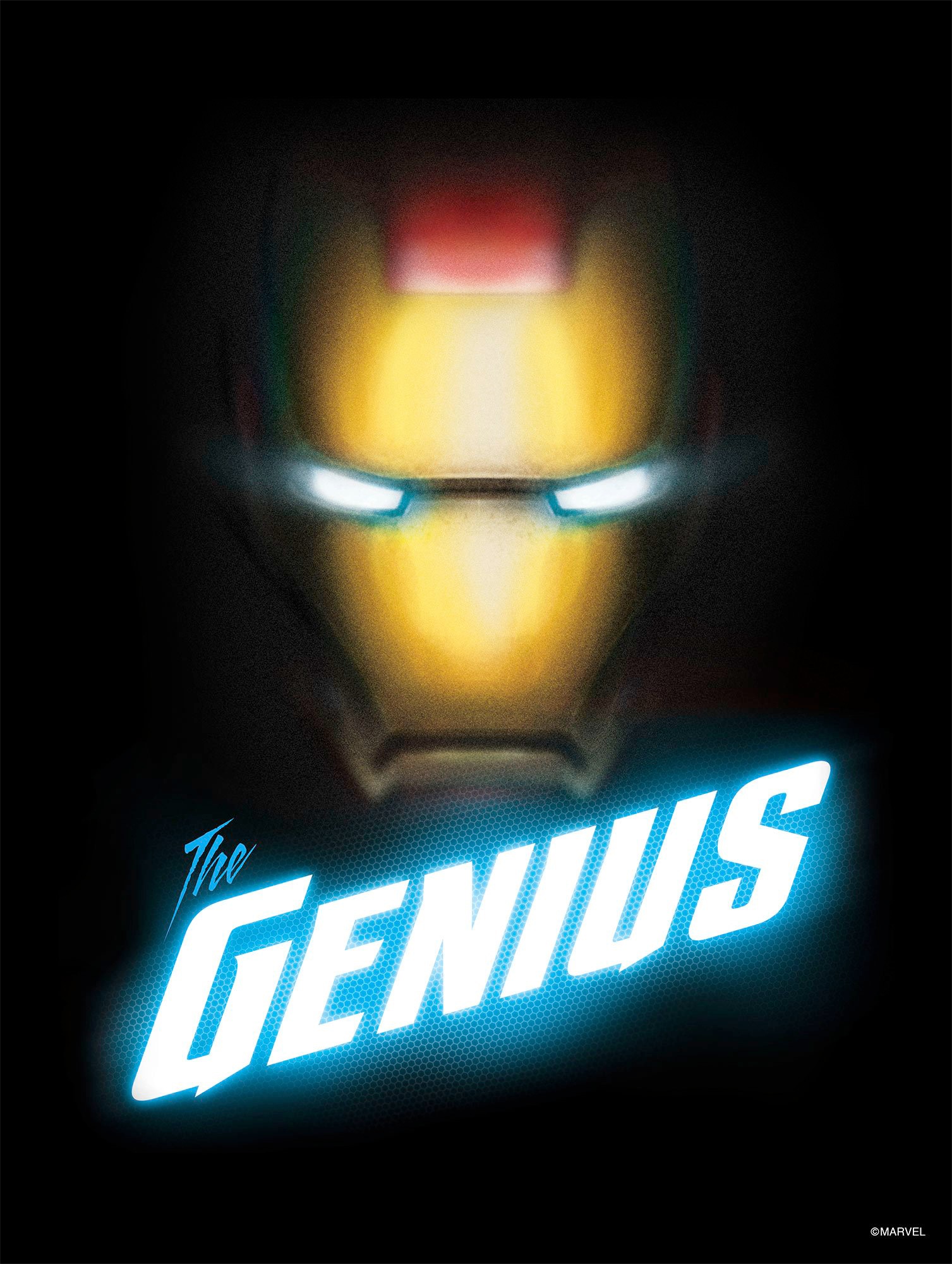 Bild »Avengers The Genius«, Disney, (1 St.), Wandbild zur Dekoration im Kinderzimmer -...