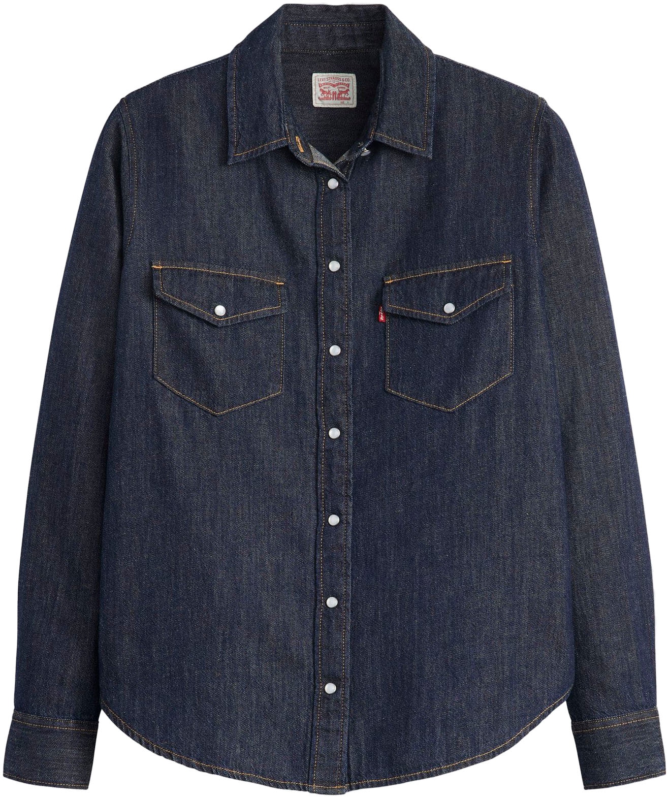 Levi's® Jeansbluse »ESSENTIAL WESTERN«, mit Brusttaschen mit Druckknöpfen