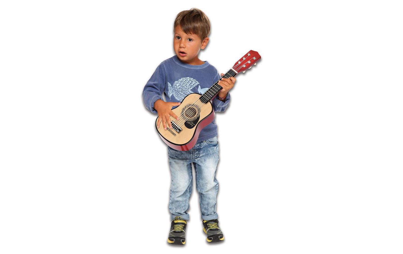 Bontempi Spielzeug-Musikinstrument »Holzgitarre 6 Saiten«
