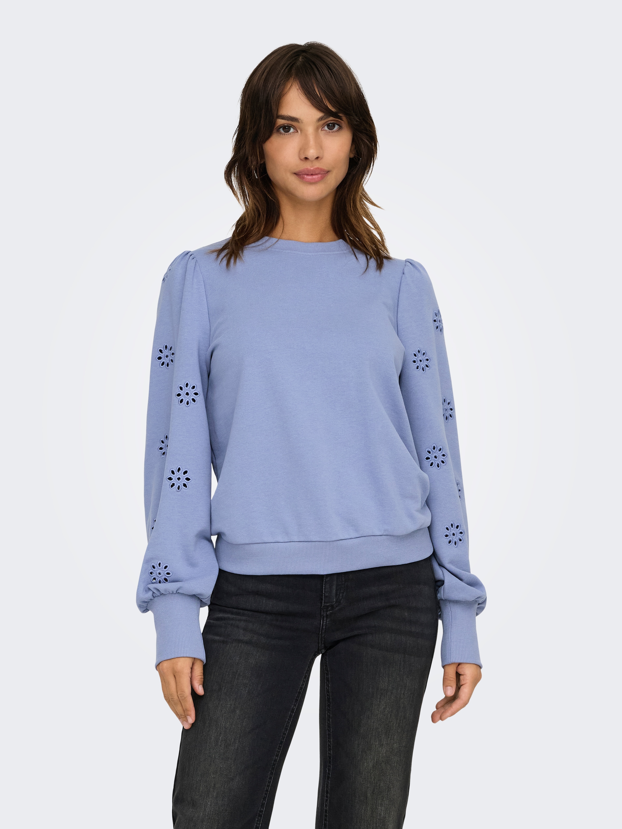 ONLY Sweatshirt »ONLFEMME L/S PUFF EMBROIDERY UB SWT«