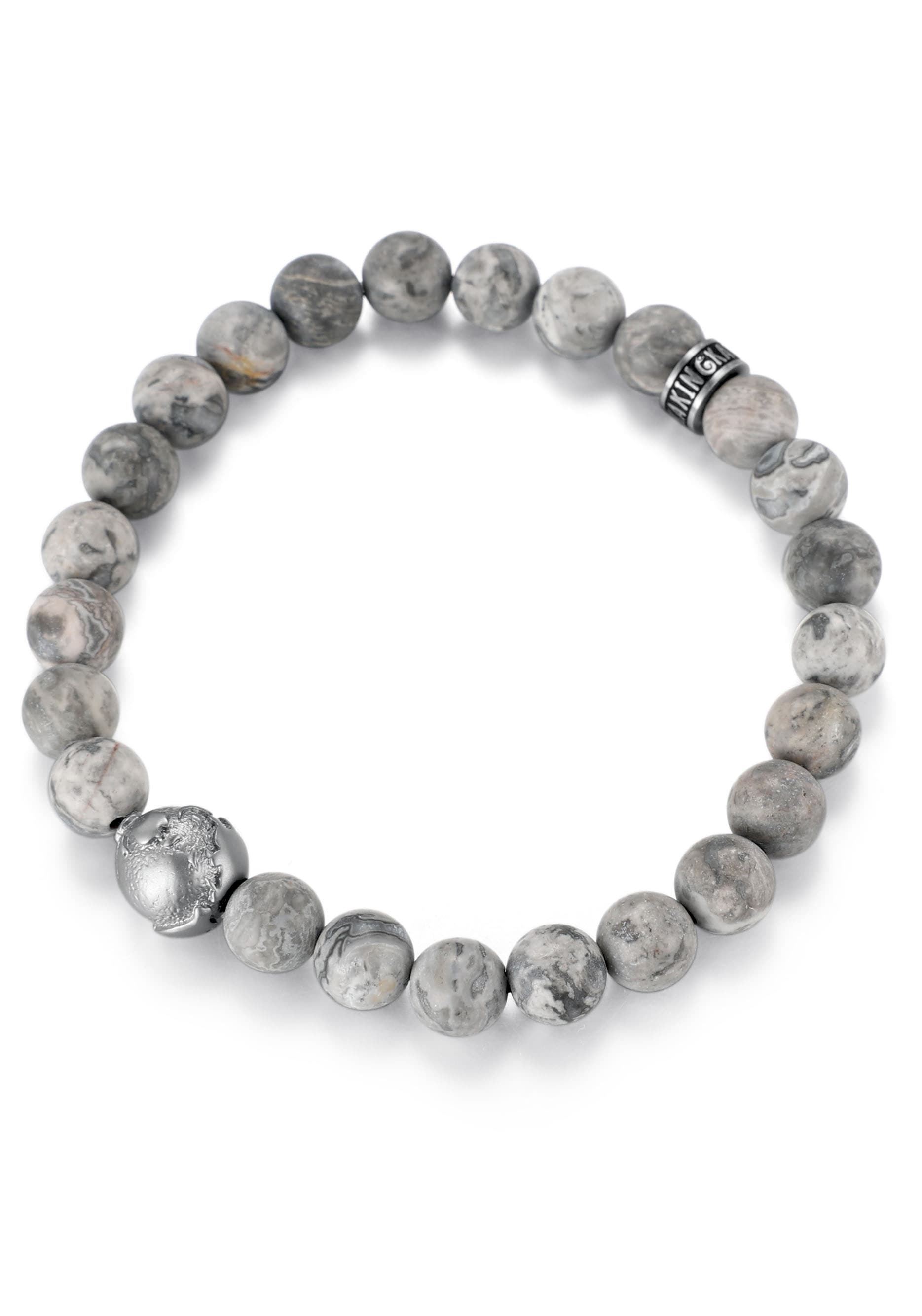 Firetti Perlenarmband »Schmuck Geschenk Armschmuck Armkette Perle«, mit Onyx, Jaspis oder Tigerauge (synth.)