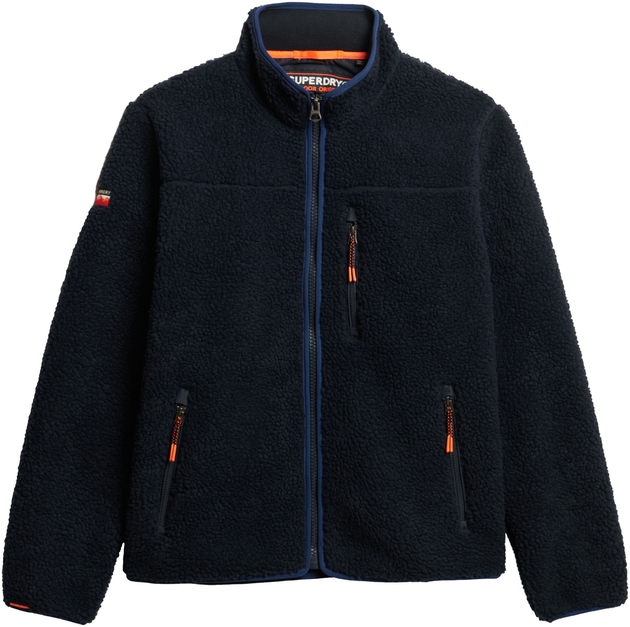 Superdry Fleecejacke »OUTDOOR FULL ZIP FLEECE«, ohne Kapuze