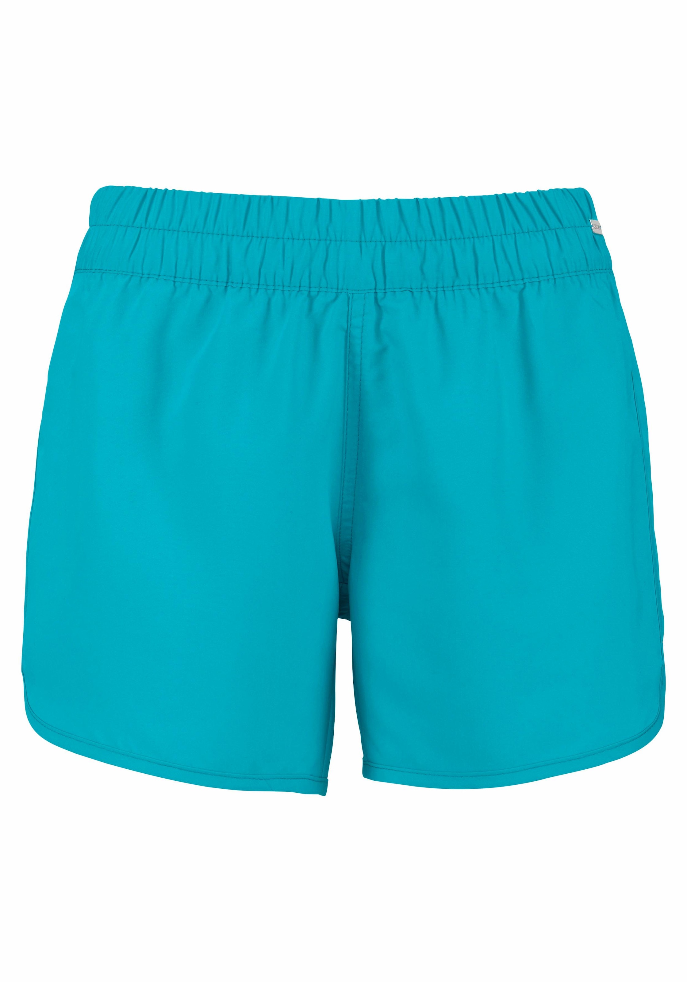 LASCANA Badeshorts, elastisches Bündchen, mit Gesässtasche, softe Microfaser-Qualität