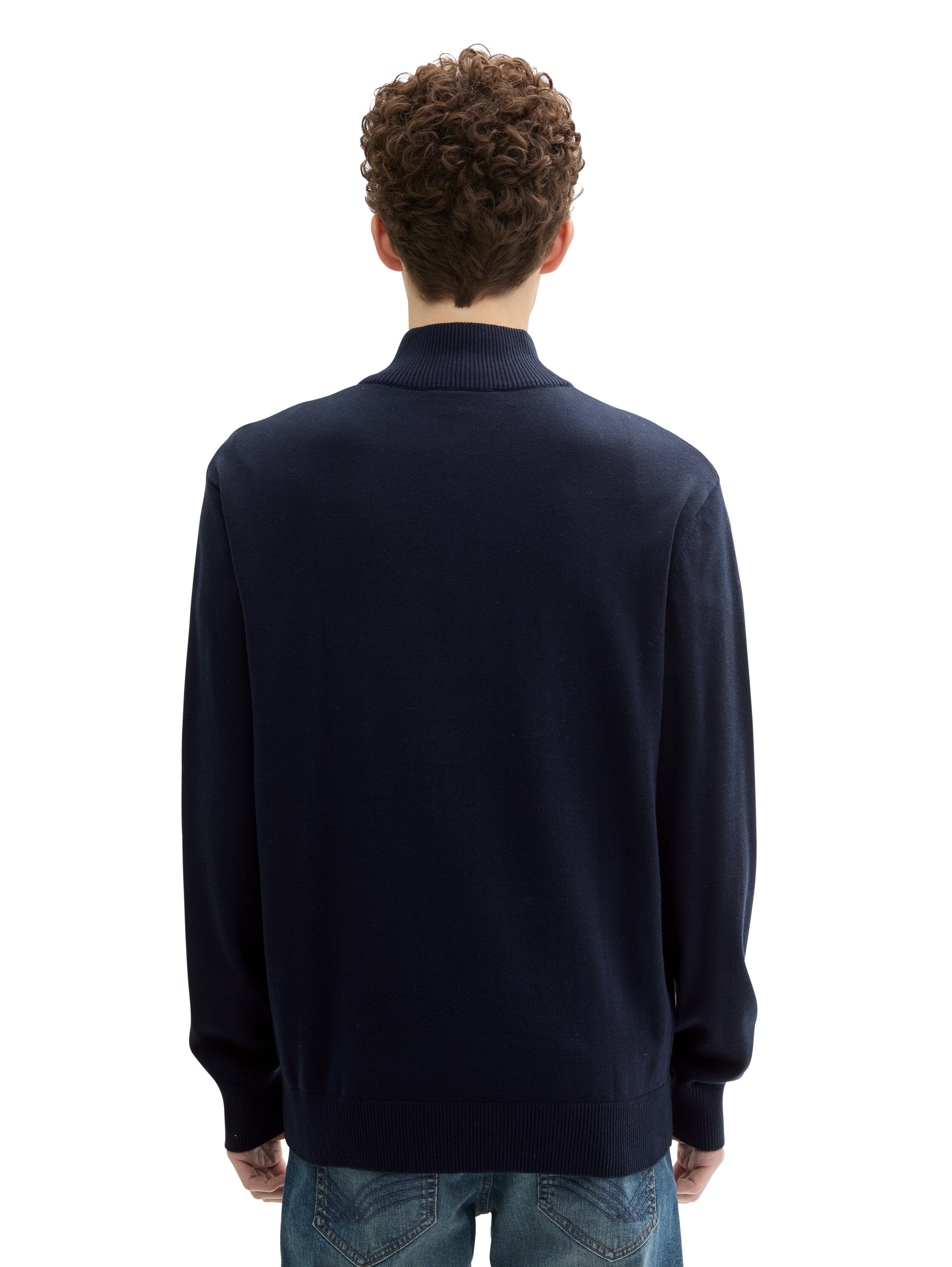 TOM TAILOR Denim Troyer, mit Troyer Kragen