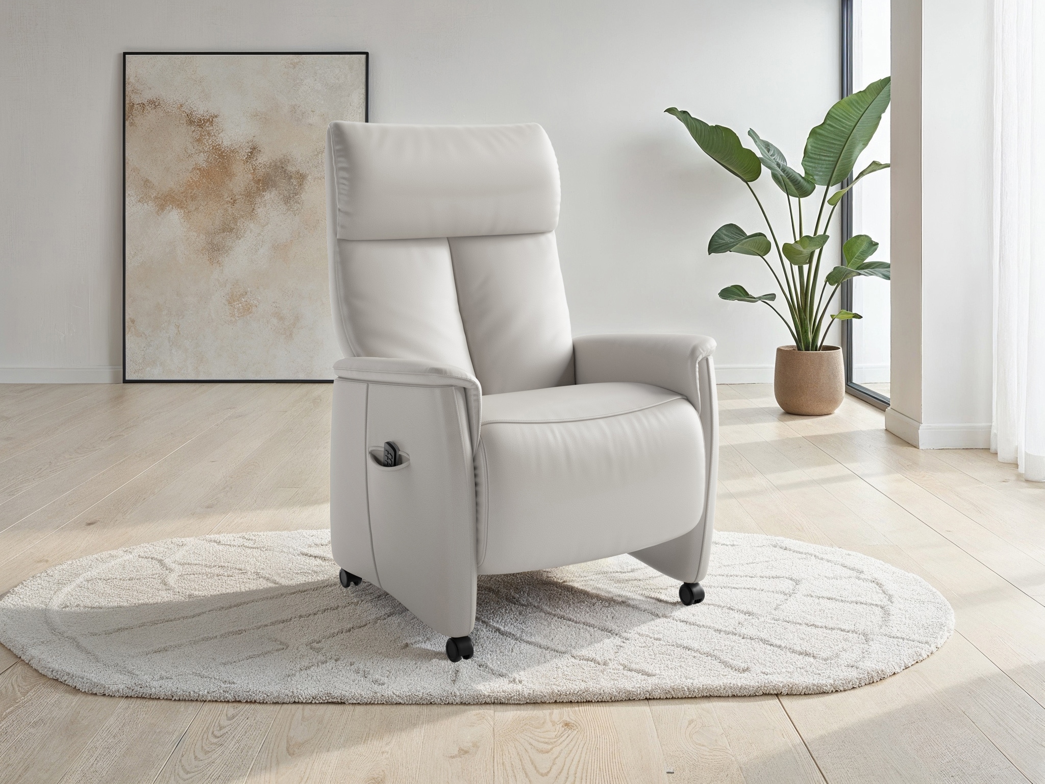 sit&more TV-Sessel "Cremona Comfort Plus" bis 200 Kg belastbar, mit Herz-Waage Funktion