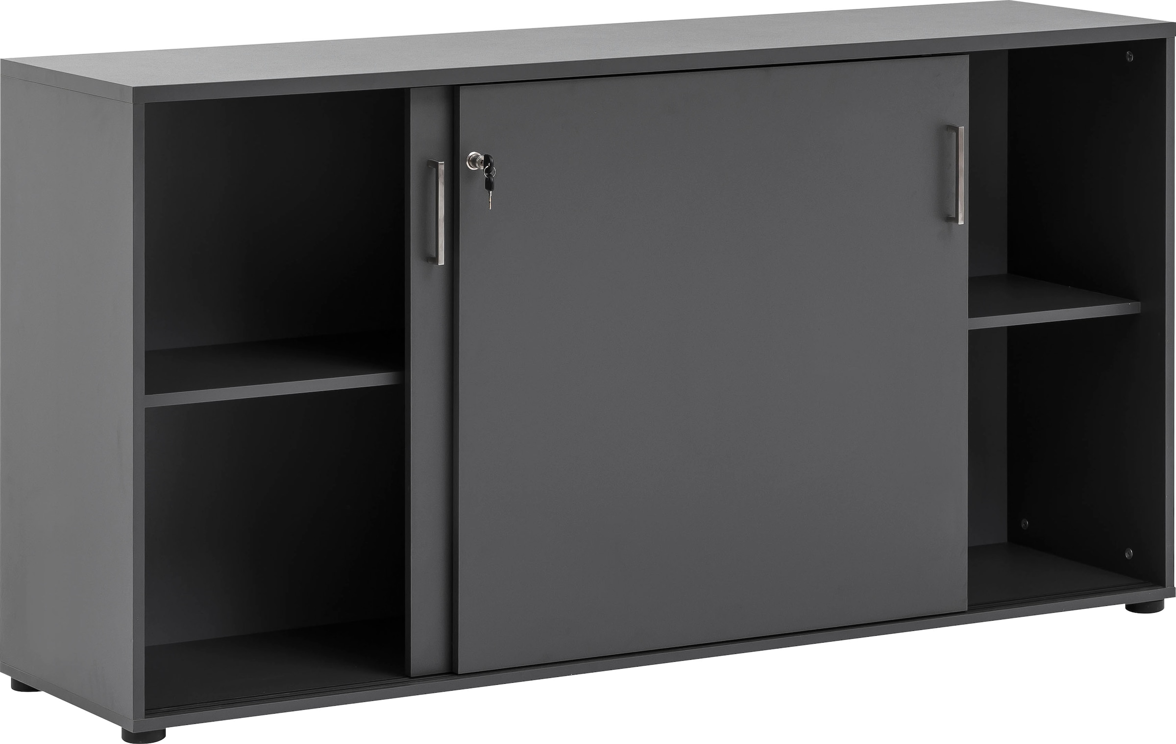 Schildmeyer Aktenschrank »Serie 1500 made in Germany«, abschliessbare Kommode, Masse B160,2 x T41 x H84,2 cm, Made in Germany