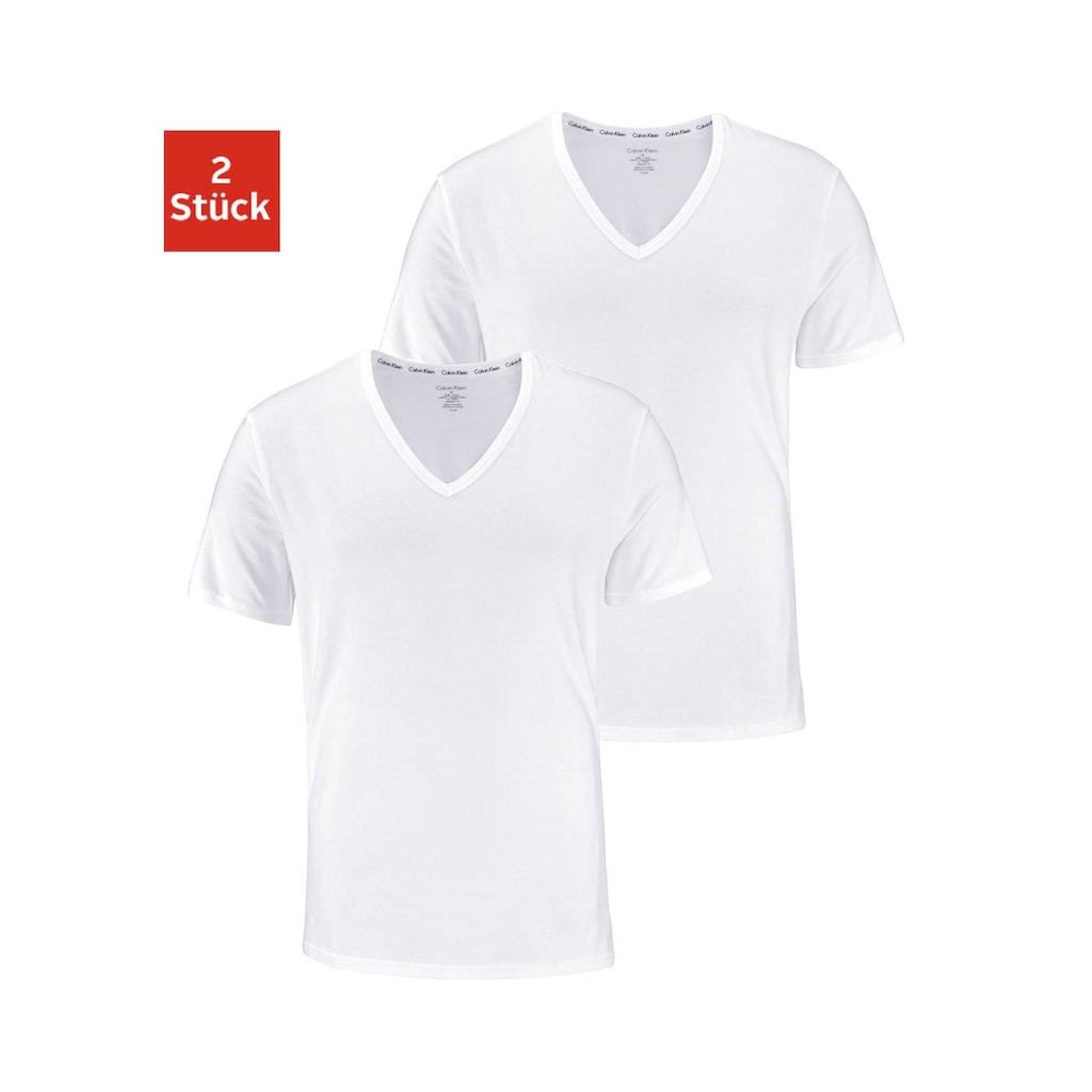 Calvin Klein Underwear V-Shirt »»Modern Cotton Stretch««, (2er-Pack)