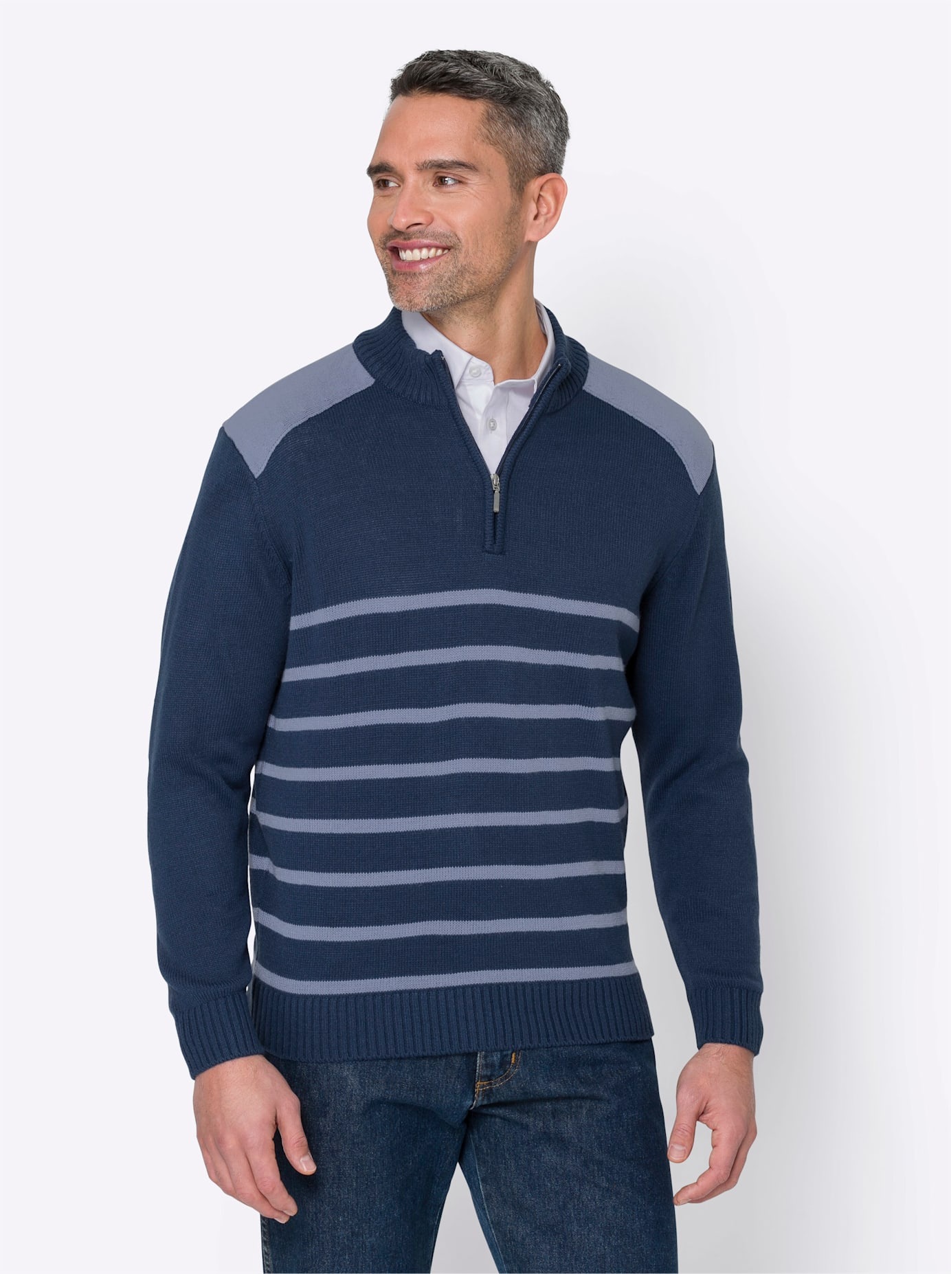 Classic Stehkragenpullover »Pullover«
