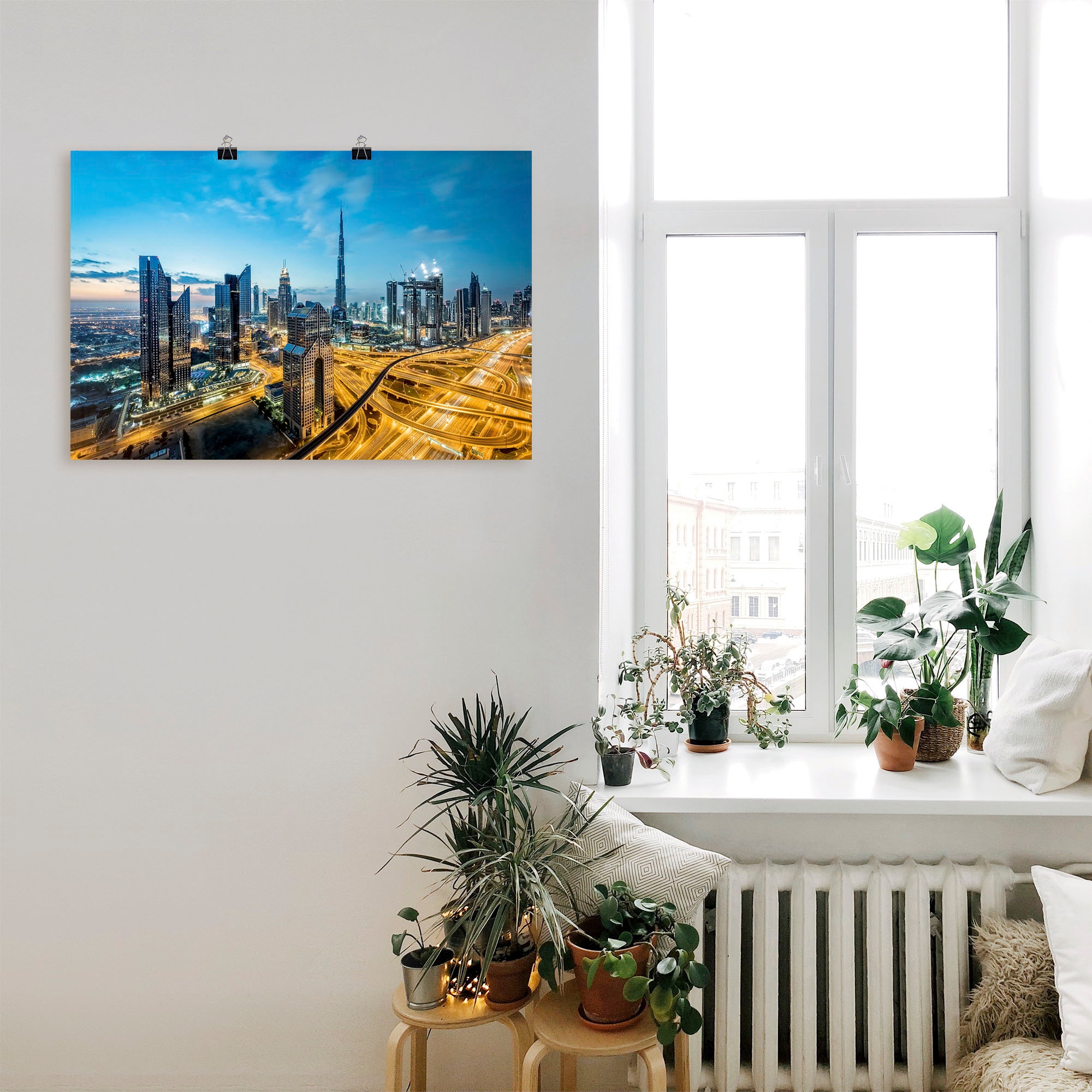 Artland Wandbild »Dubai«, Bilder von Asien, (1 St.), als Leinwandbild, Poster in verschied. Grössen